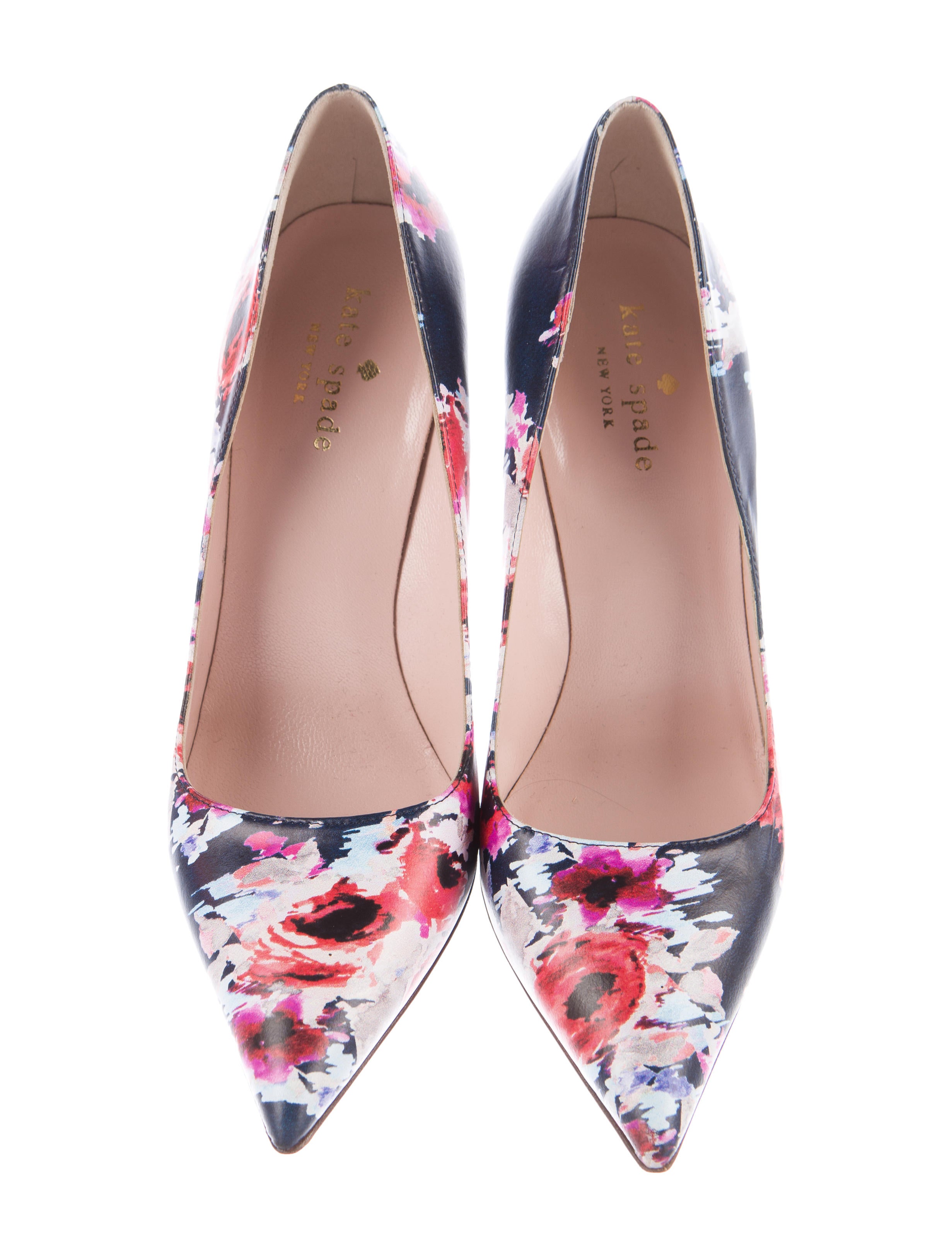 Kate Spade New York Floral Print PointedToe Pumps Shoes WKA62360 The RealReal