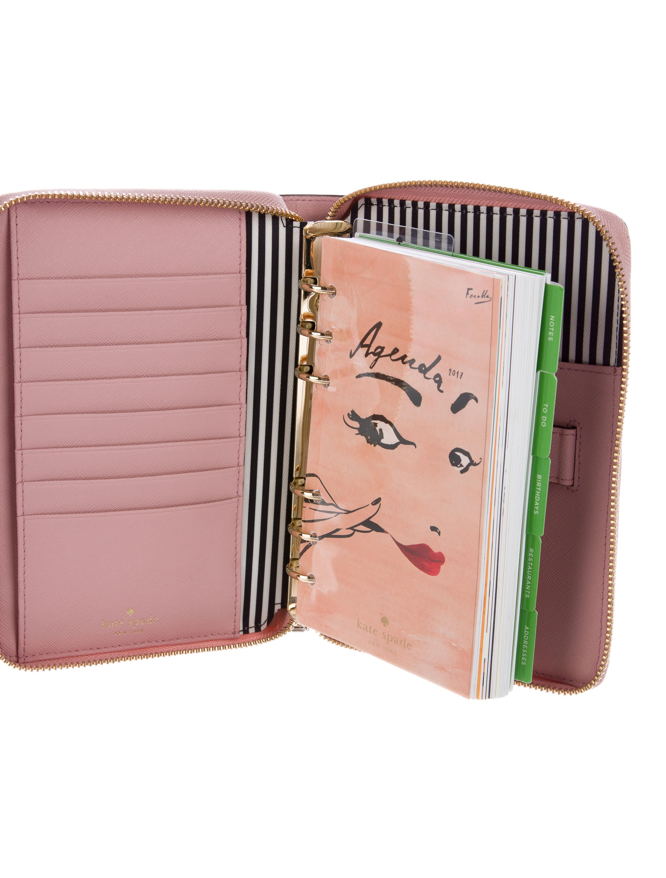 Kate Spade New York Leather Personal Organizer Decor And Accessories
