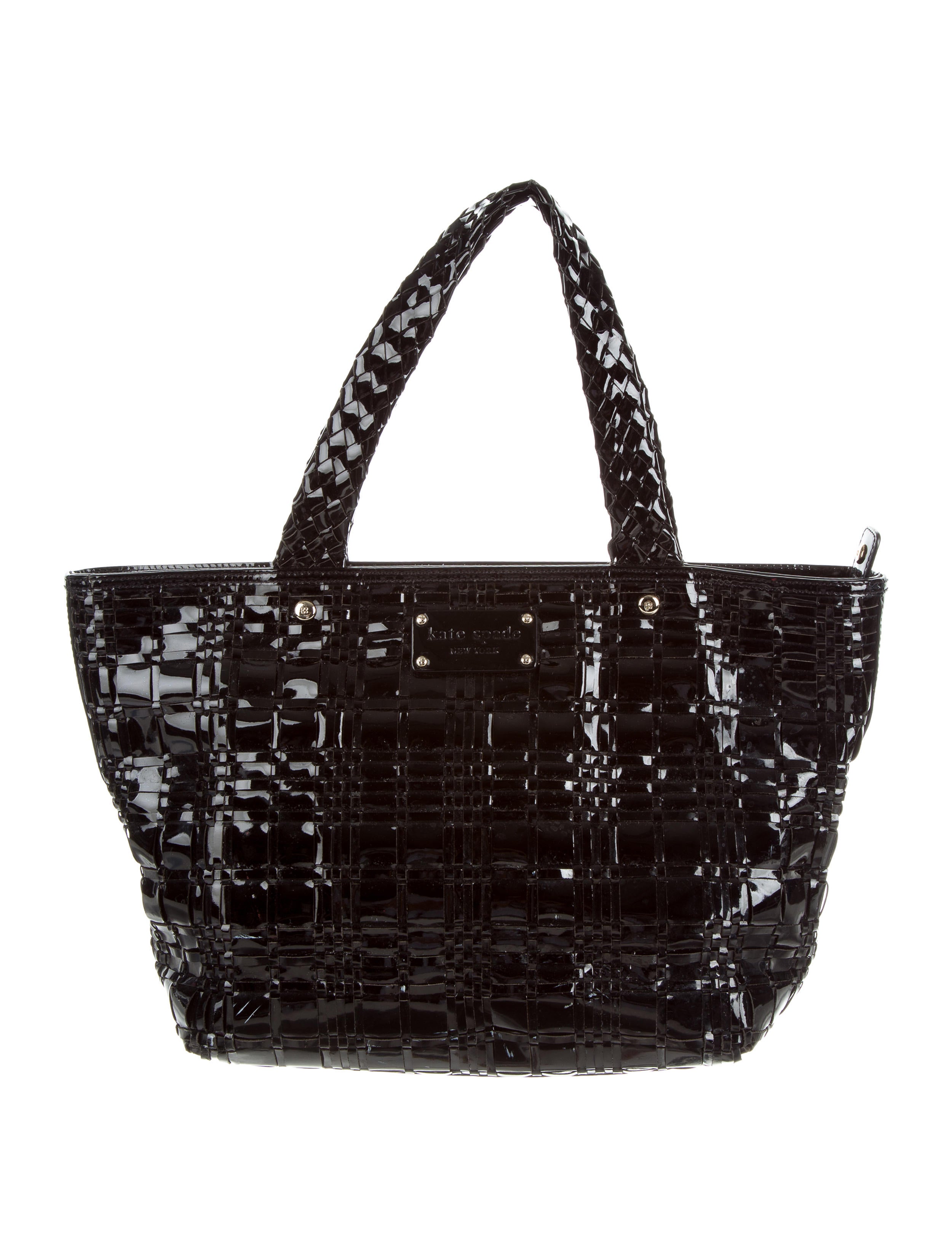 Kate Spade New York Woven Patent Leather Tote