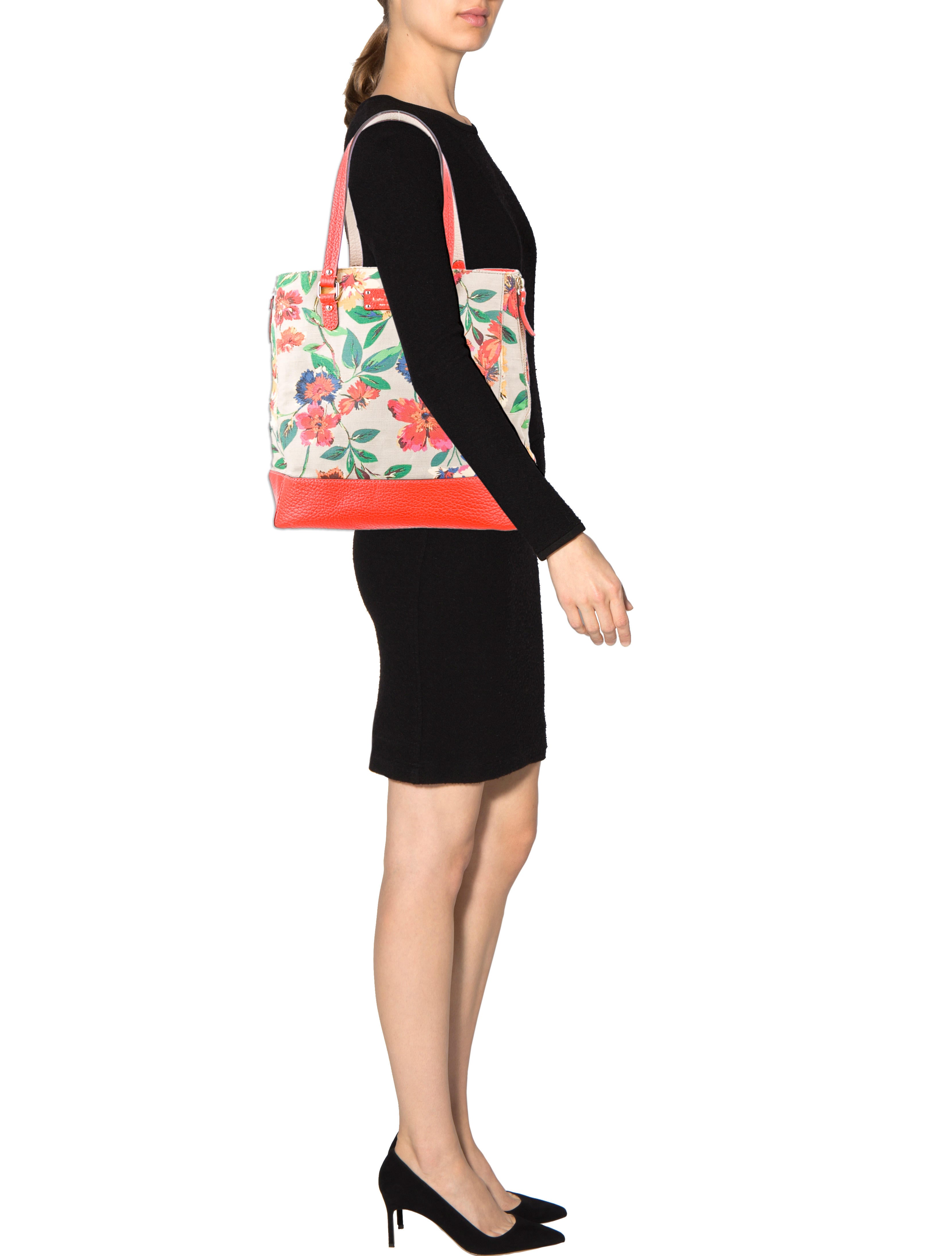 Kate Spade New York Floral Print Tote Bag