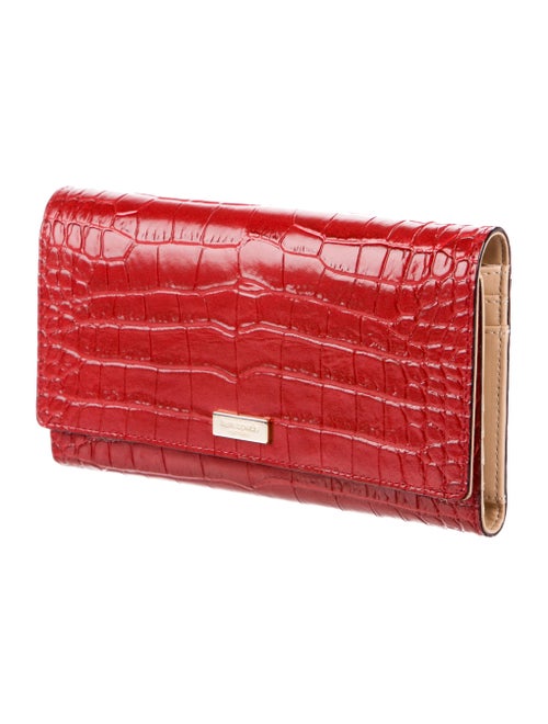 Kate Spade New York Bristol Drive Croc Phoenix Wallet