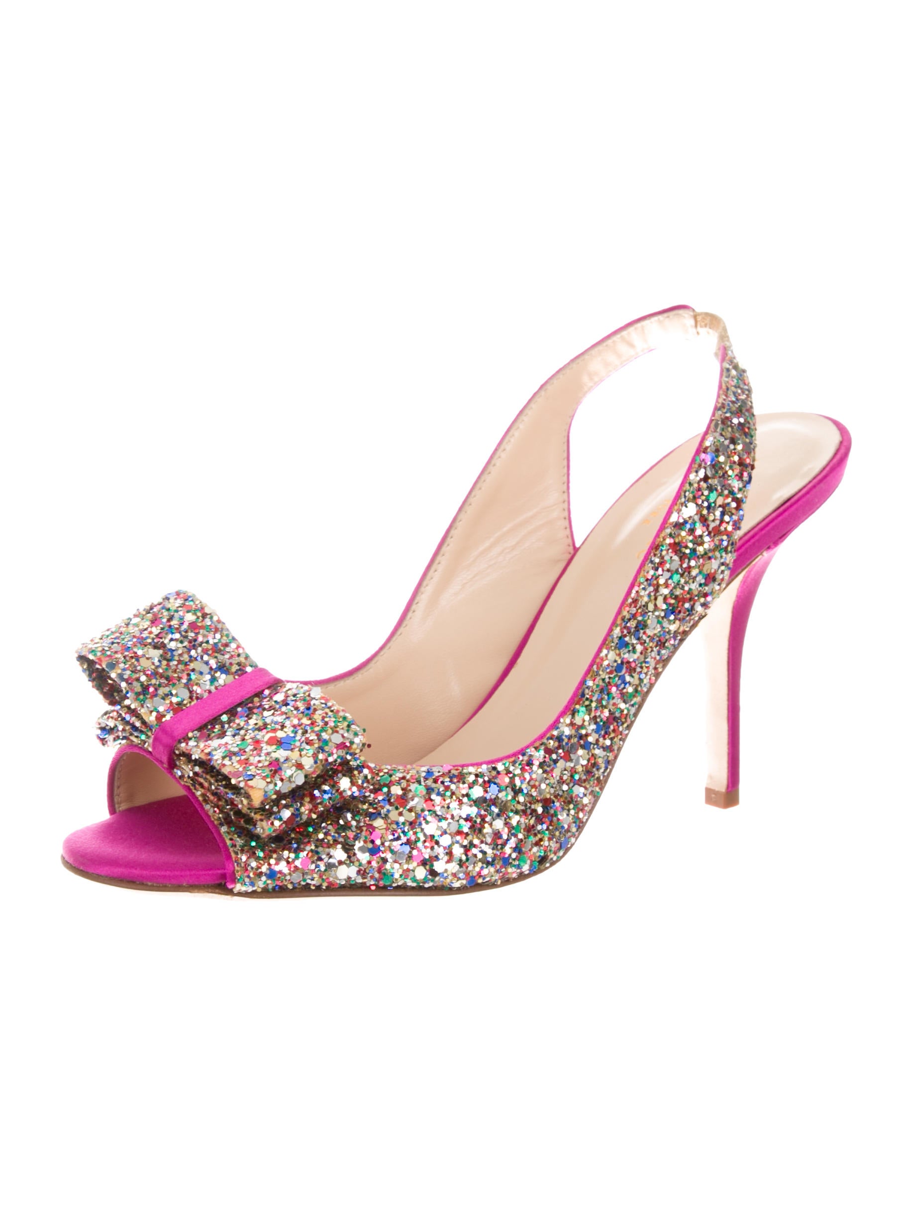kate spade glitter pumps