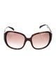 Kate Spade New York Tortoiseshell Square Sunglasses