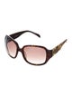 Kate Spade New York Tortoiseshell Square Sunglasses