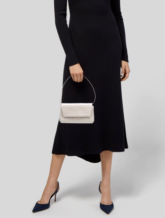 KAAI Embossed Leather Shoulder Bag