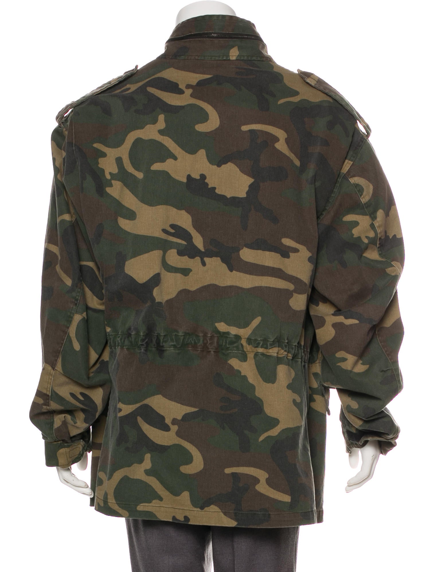 Yeezy Season 4 Camo Jacket - Black Outerwear, Clothing