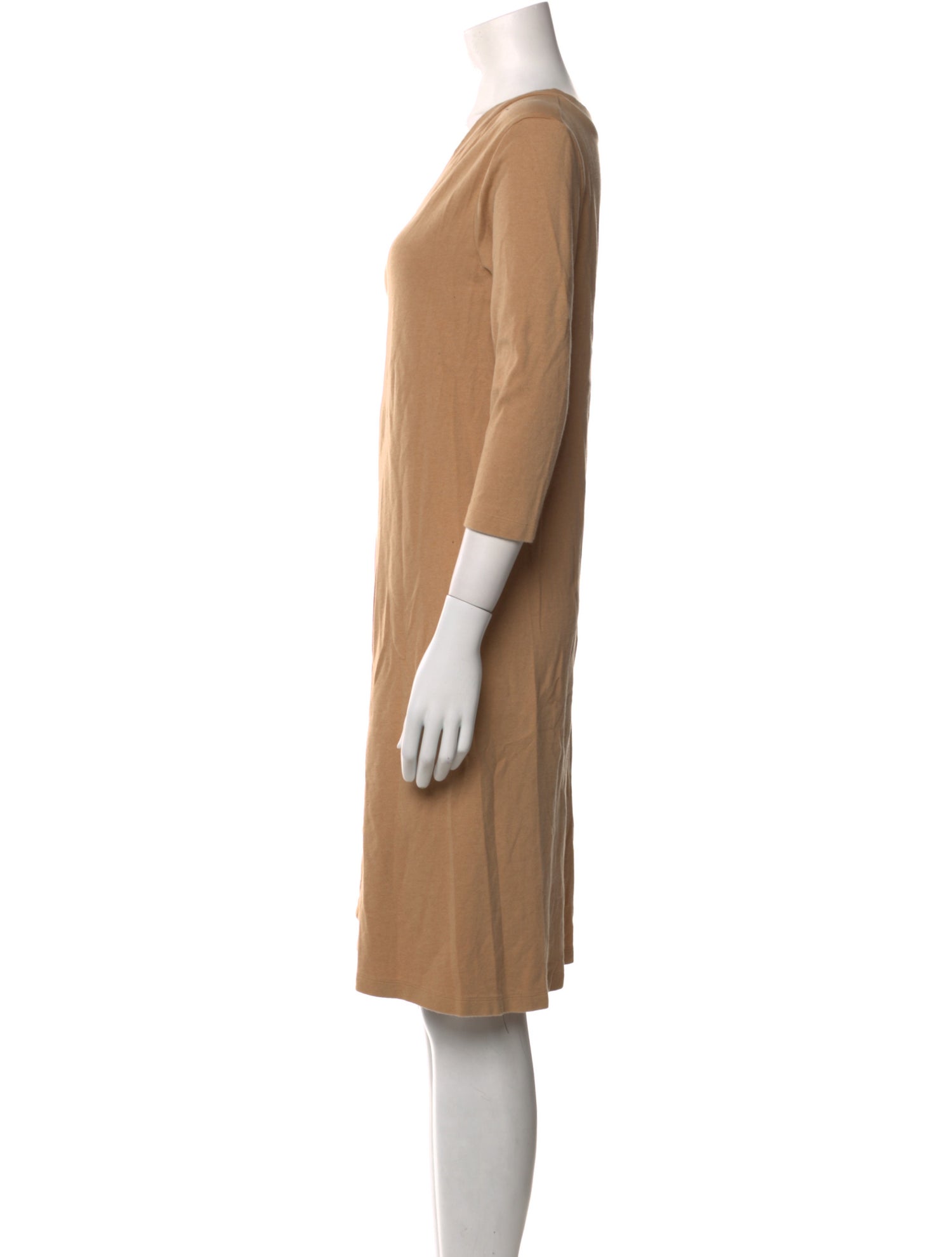 Kaarem V-Neck Knee-Length Dress
