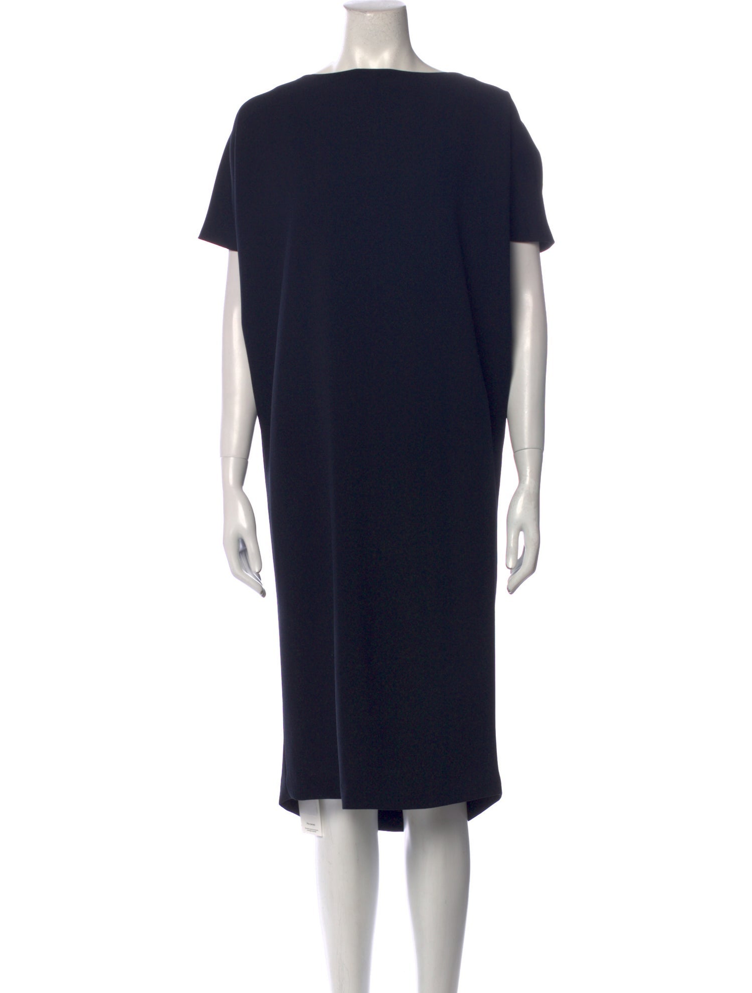 Kaarem Bateau Neckline Midi Length Dress