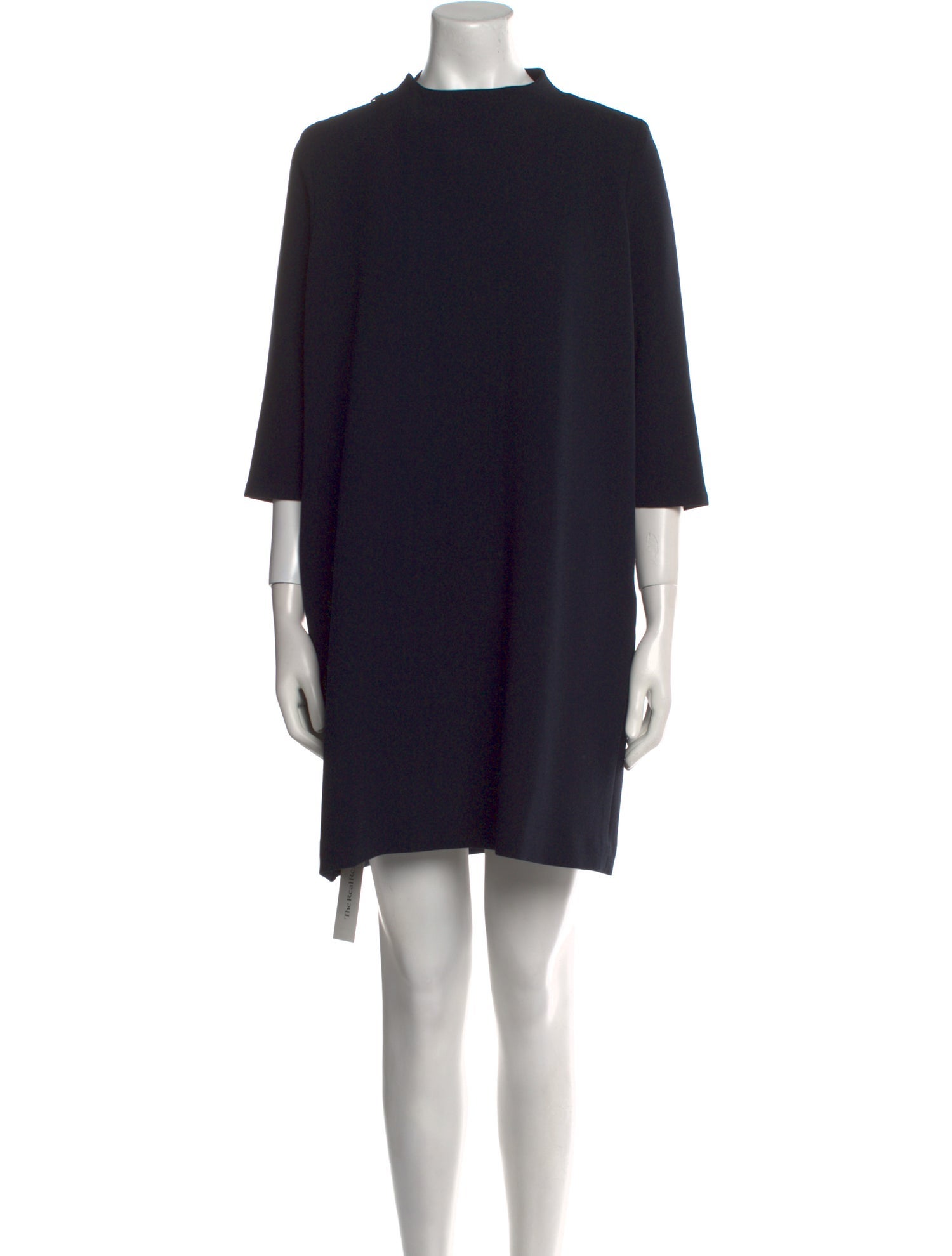 Kaarem Mock Neck Mini Dress