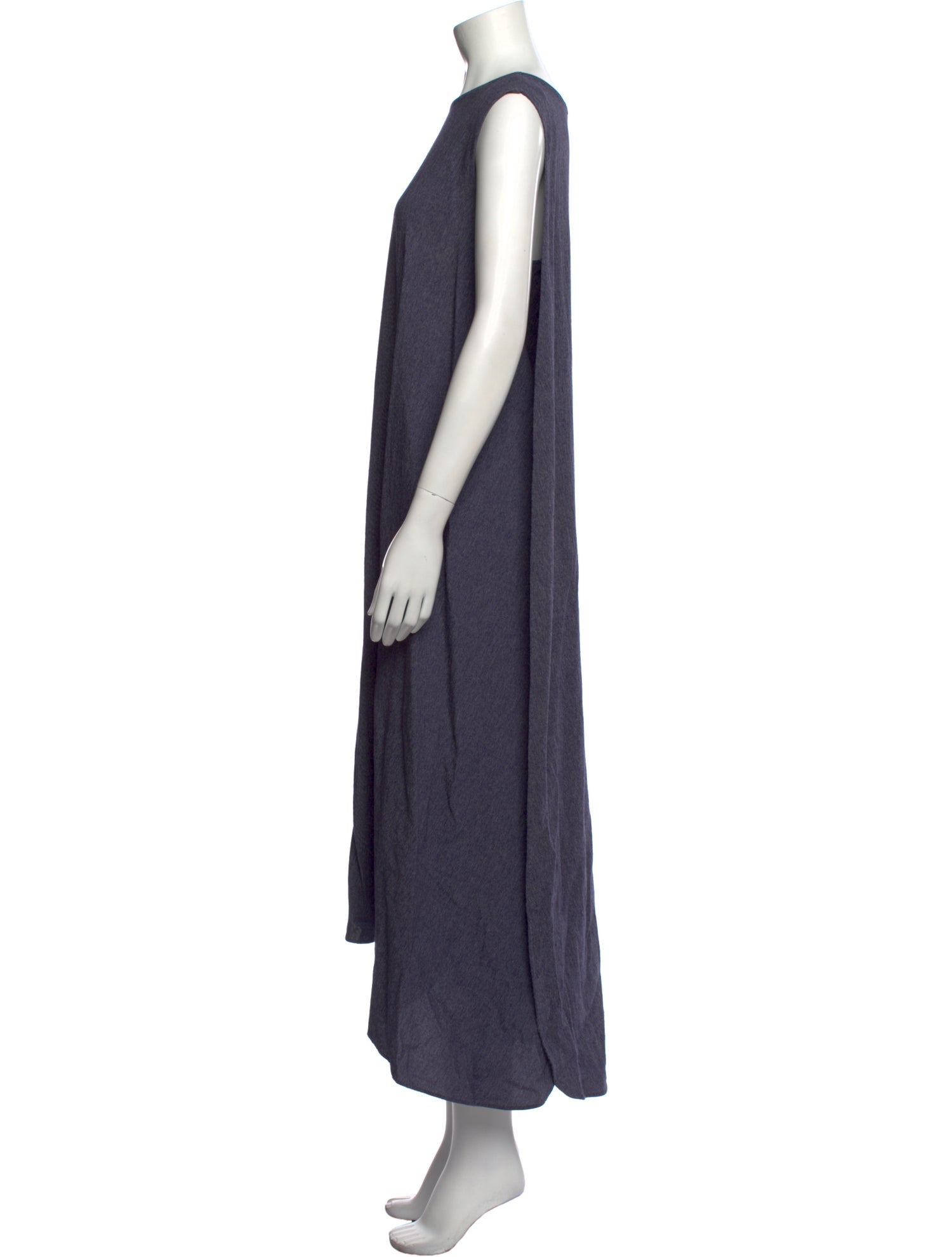 Kaarem Crew Neck Long Dress