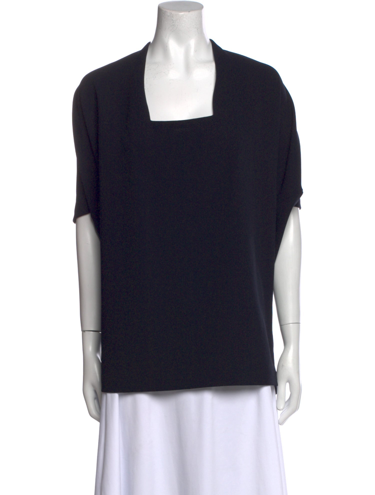 Kaarem Square Neckline Short Sleeve Top