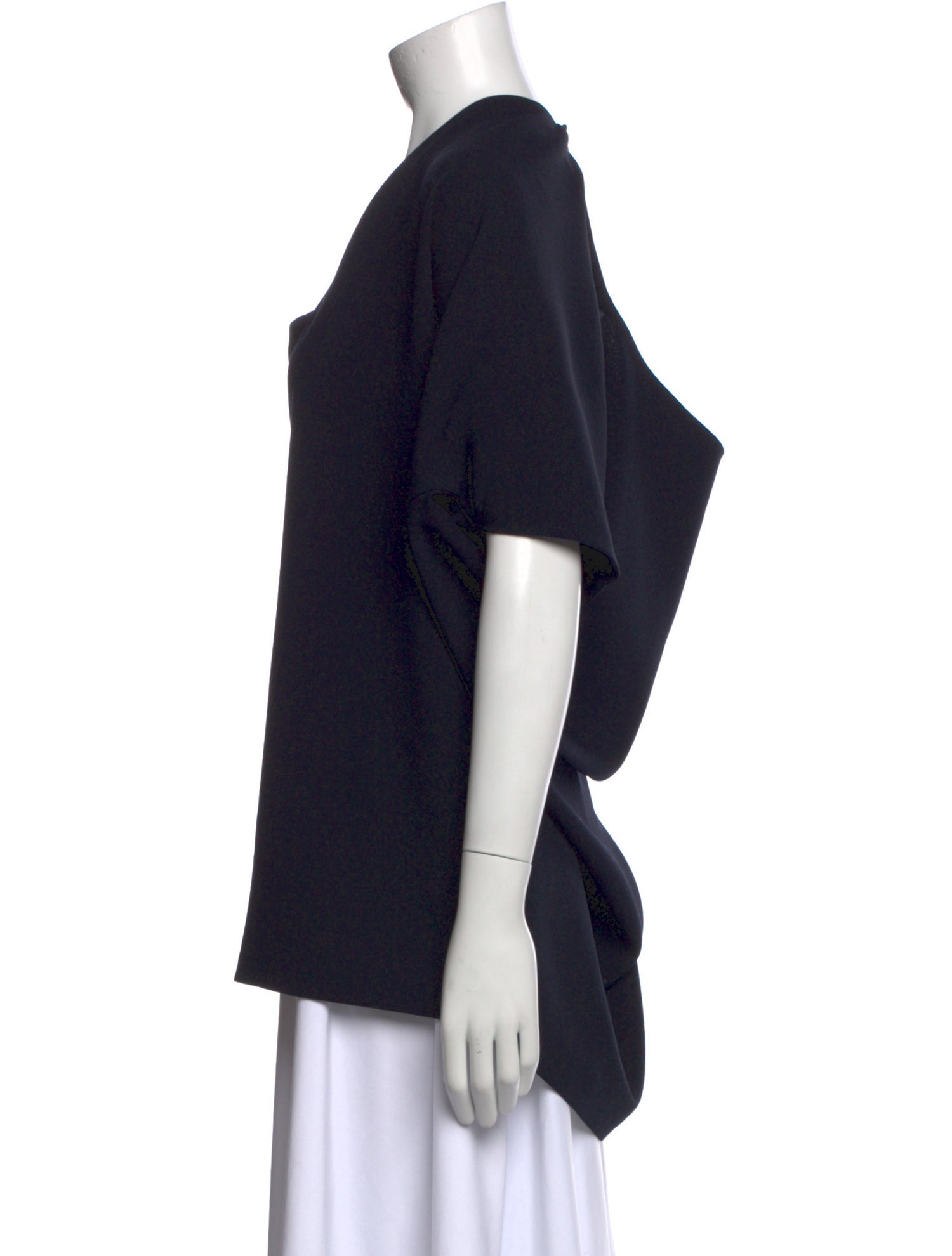 Kaarem Square Neckline Short Sleeve Top