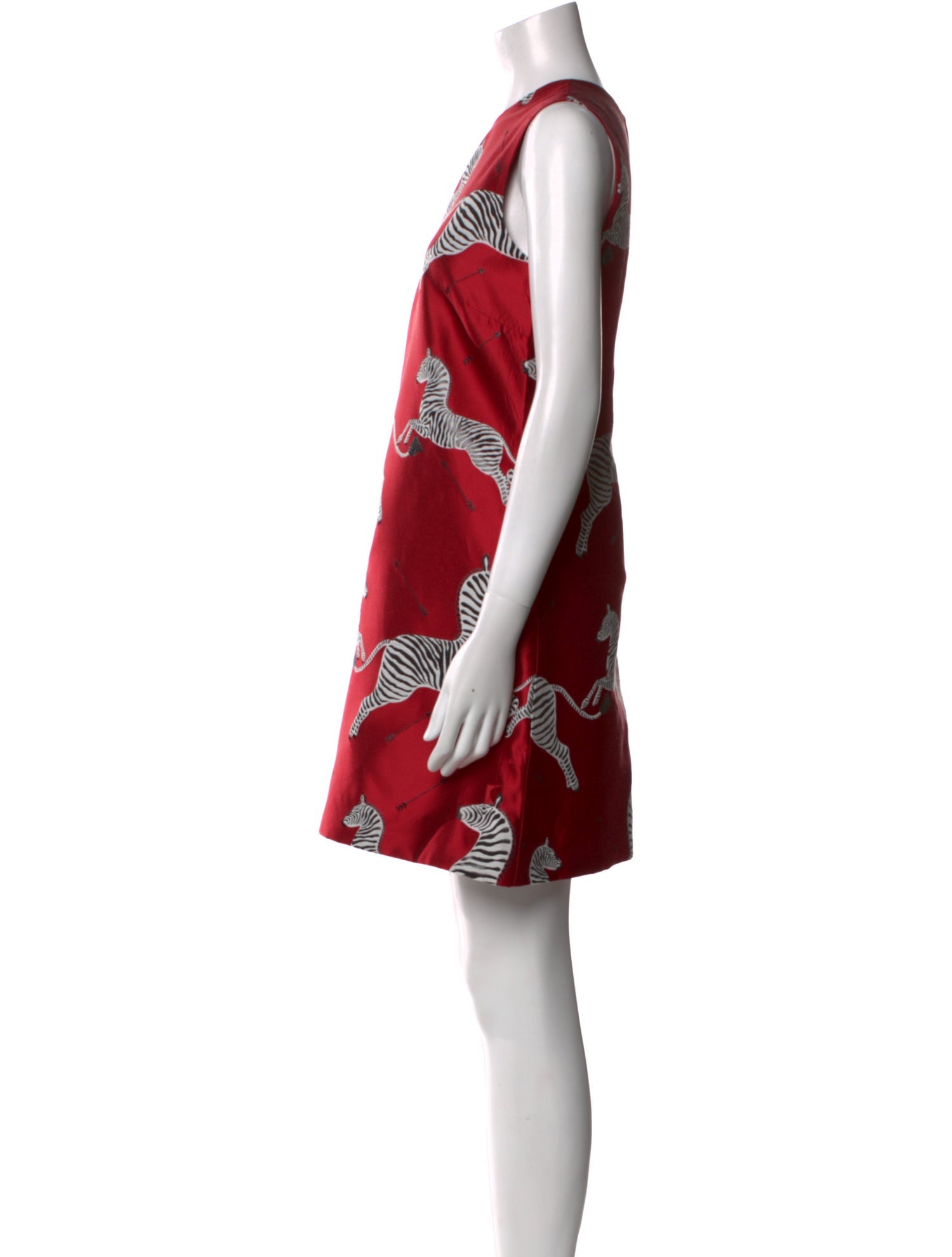 Mae x Scalamandre Printed Mini Dress