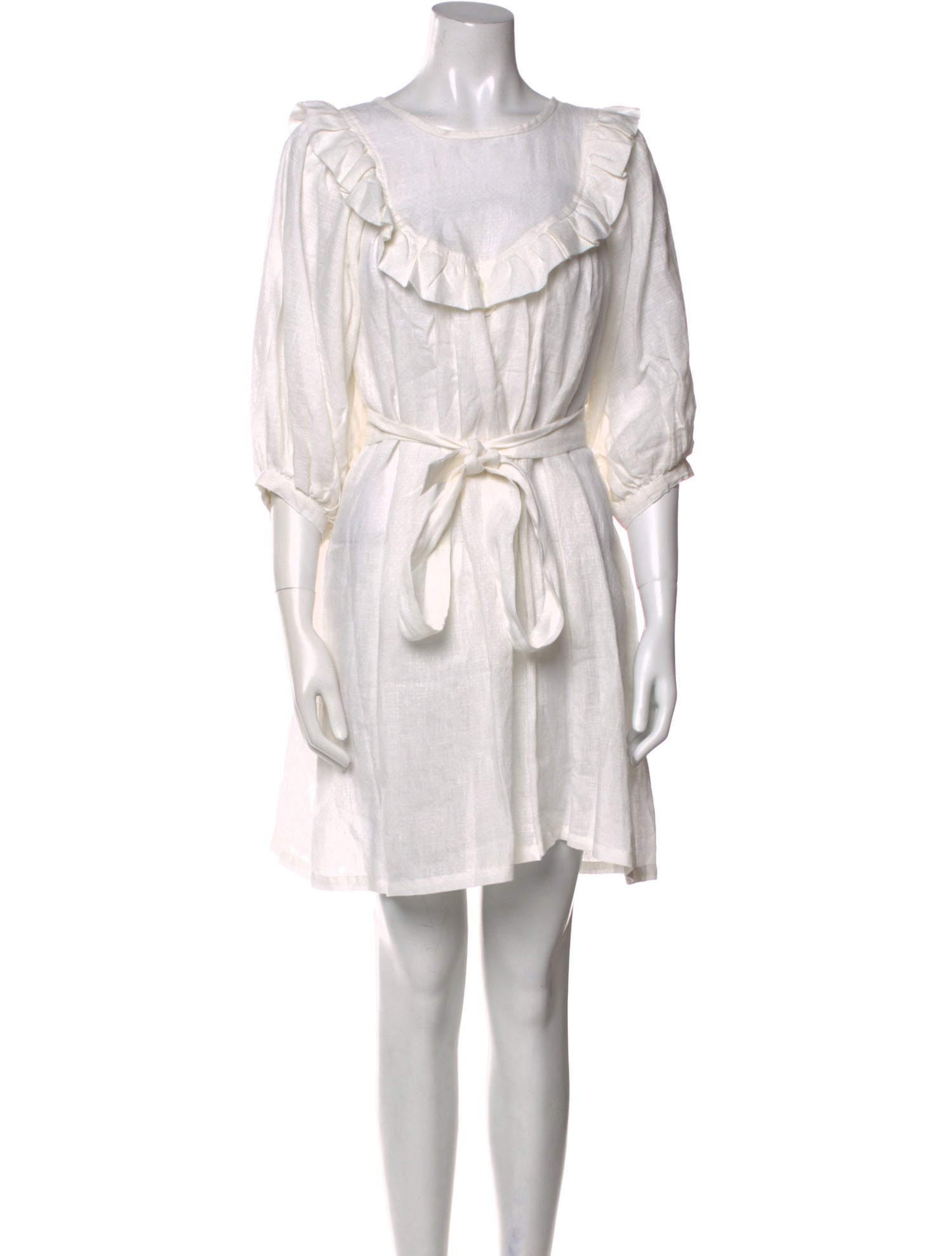 Kara Thoms Linen Mini Dress