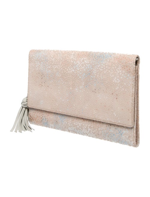 Katherine Kwei Leather Clutch