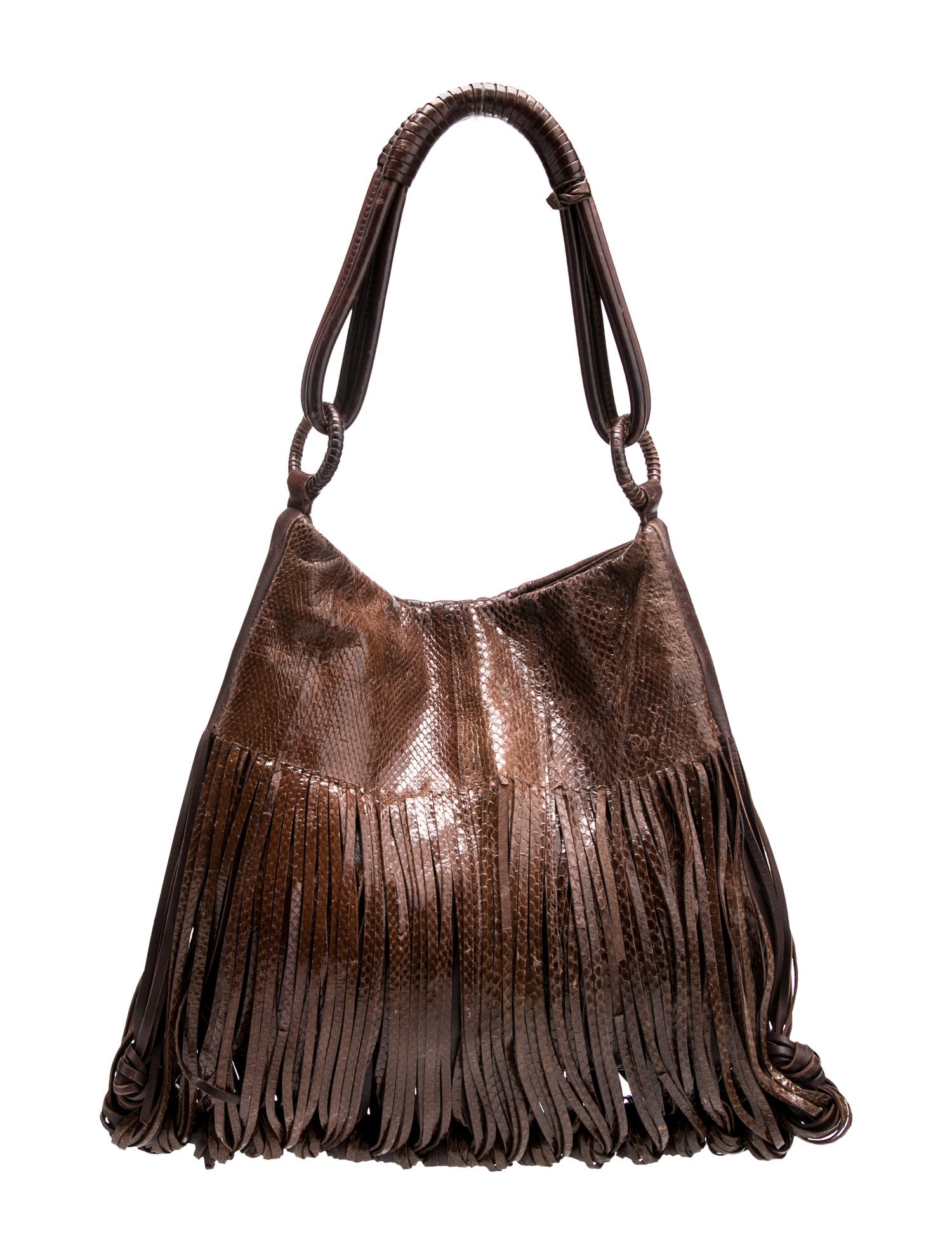 Katherine Kwei Leather Top Handle Bag