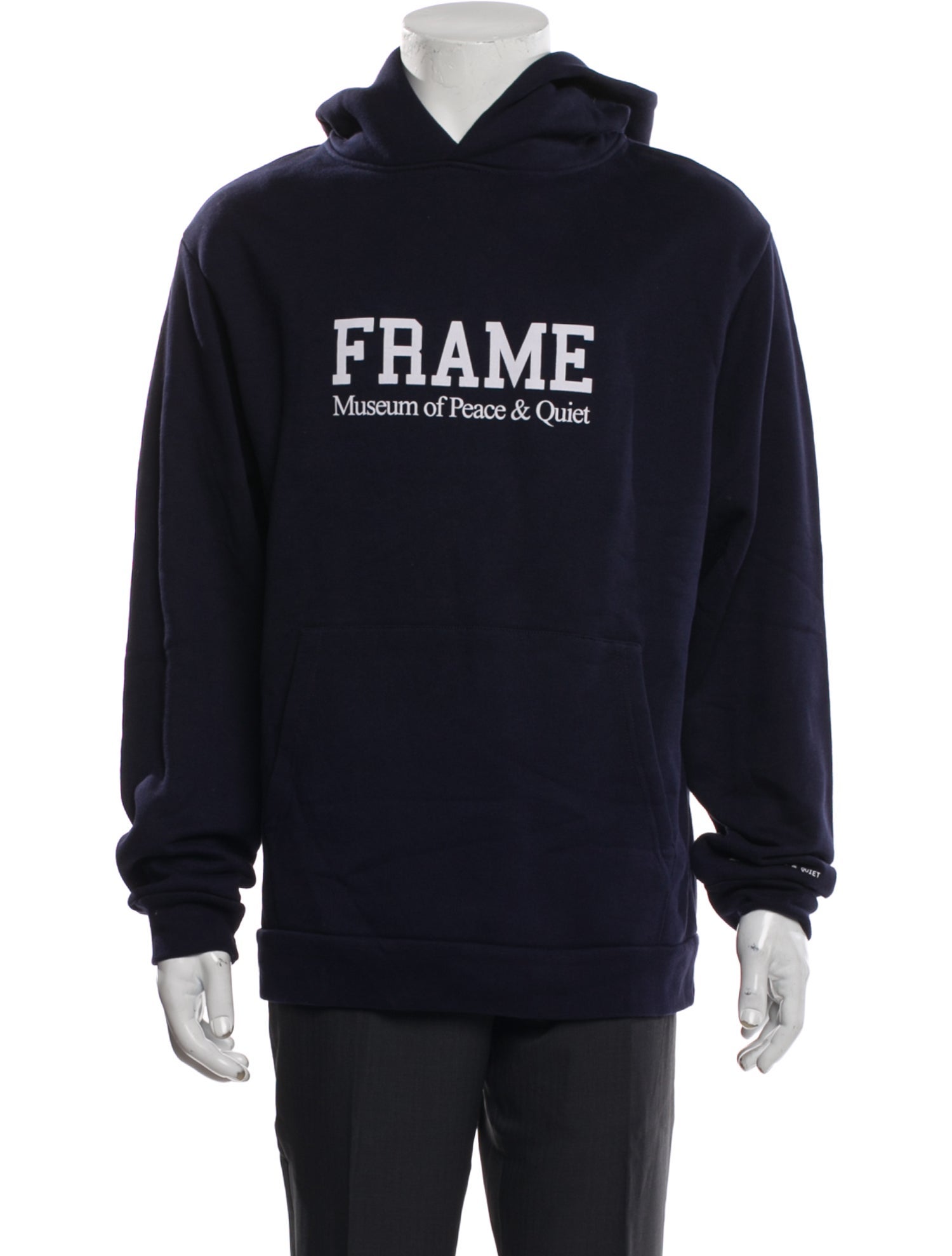 Museum of Peace & Quiet x Frame Graphic Print Crew Neck Hoodie