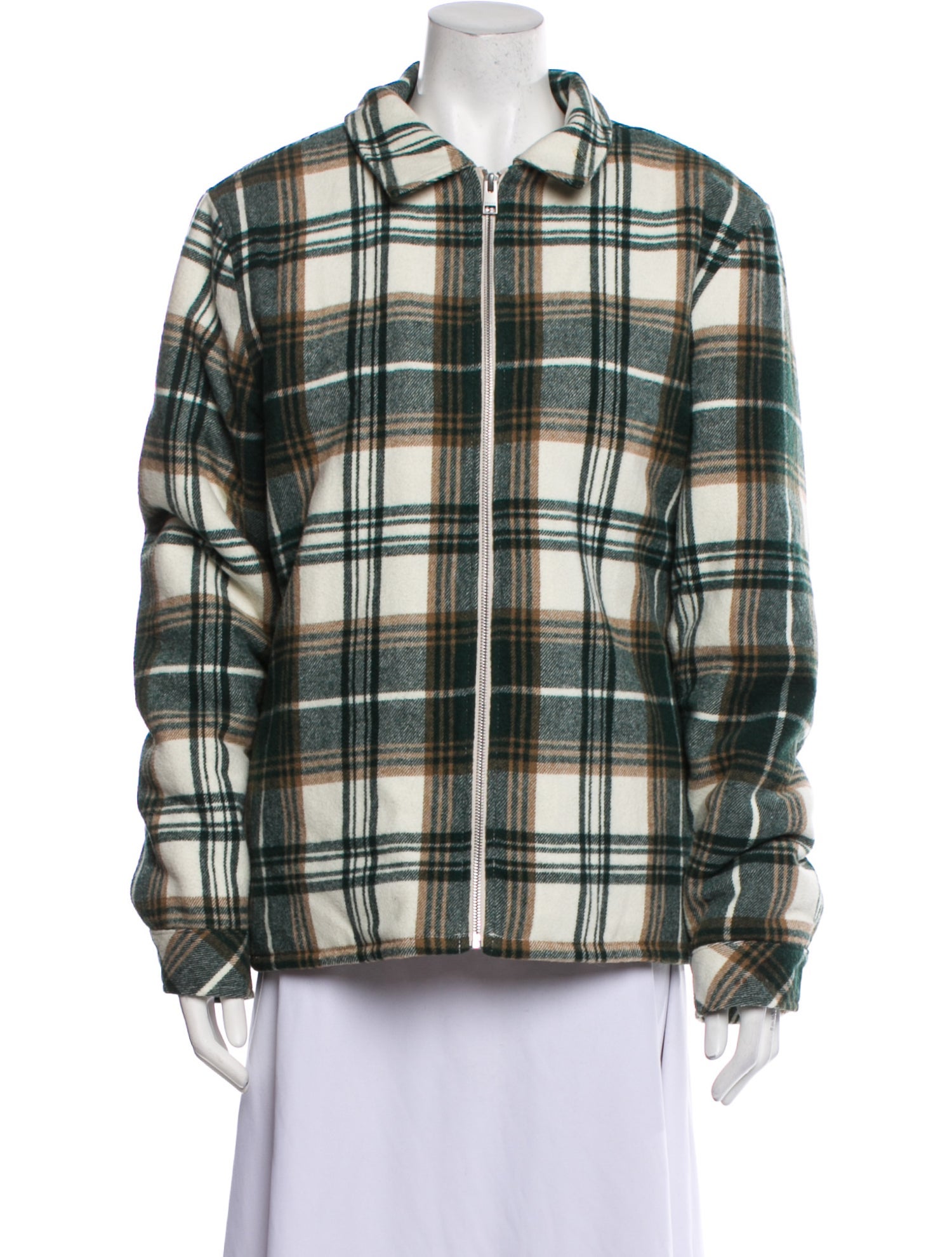Museum of Peace & Quiet x Frame Plaid Print Jacket