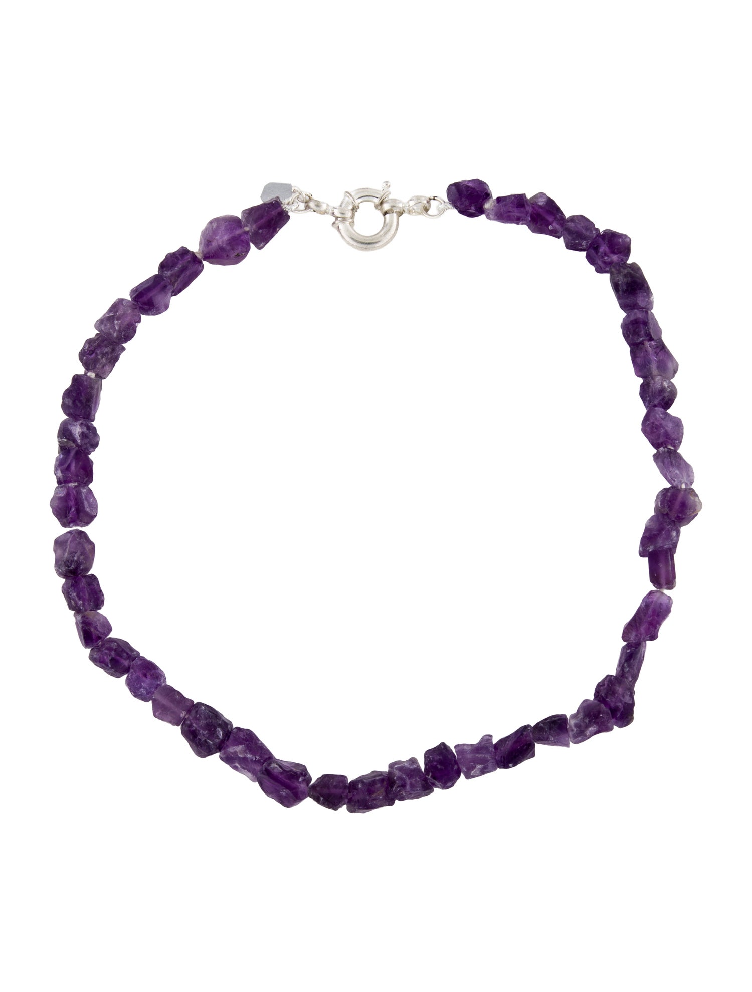 KALAN by Suzanne Kalan Rough Amethyst Nugget Necklace