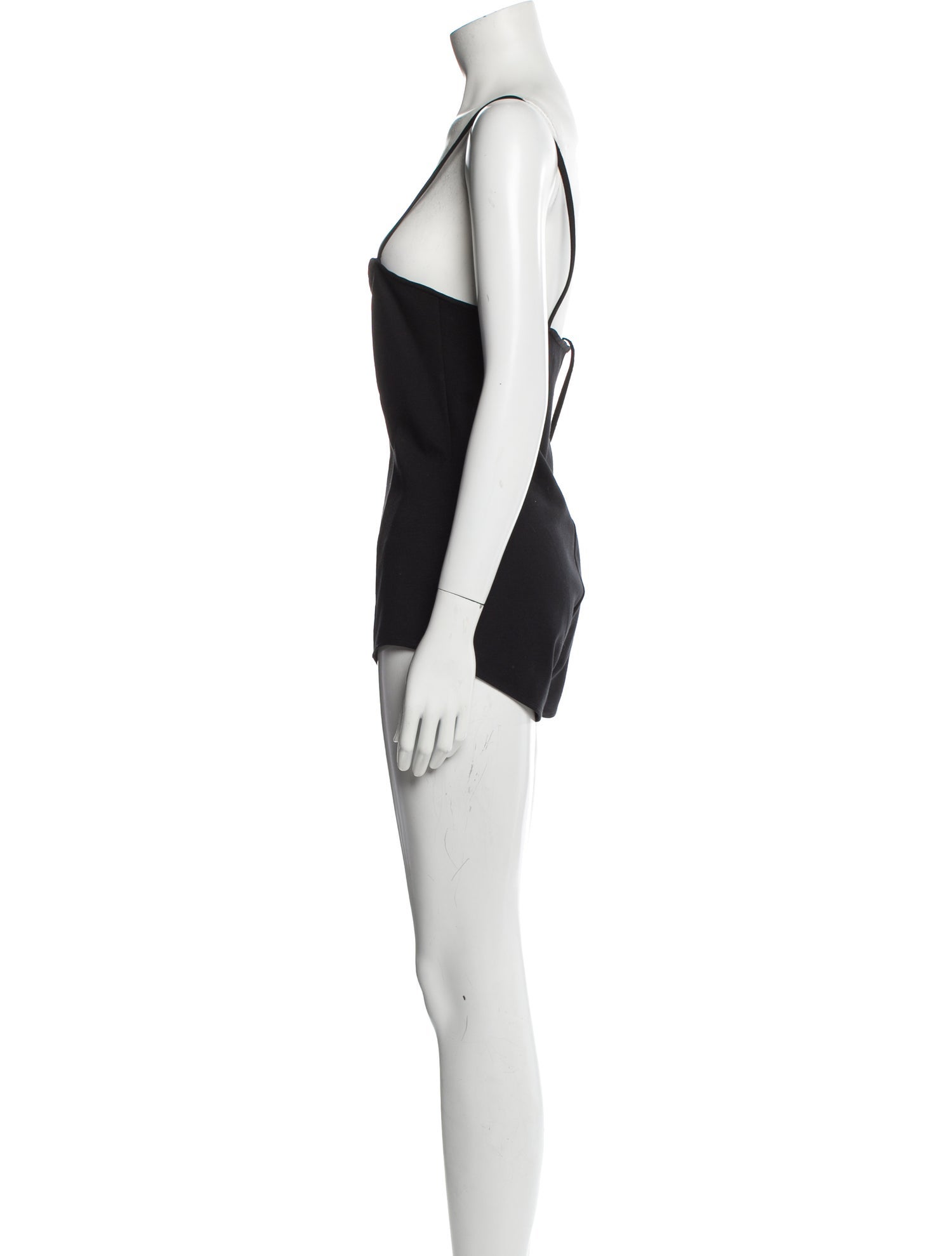 Kalmanovich Square Neckline Sleeveless Bodysuit
