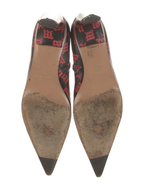 MISBHV Leather Printed Boots