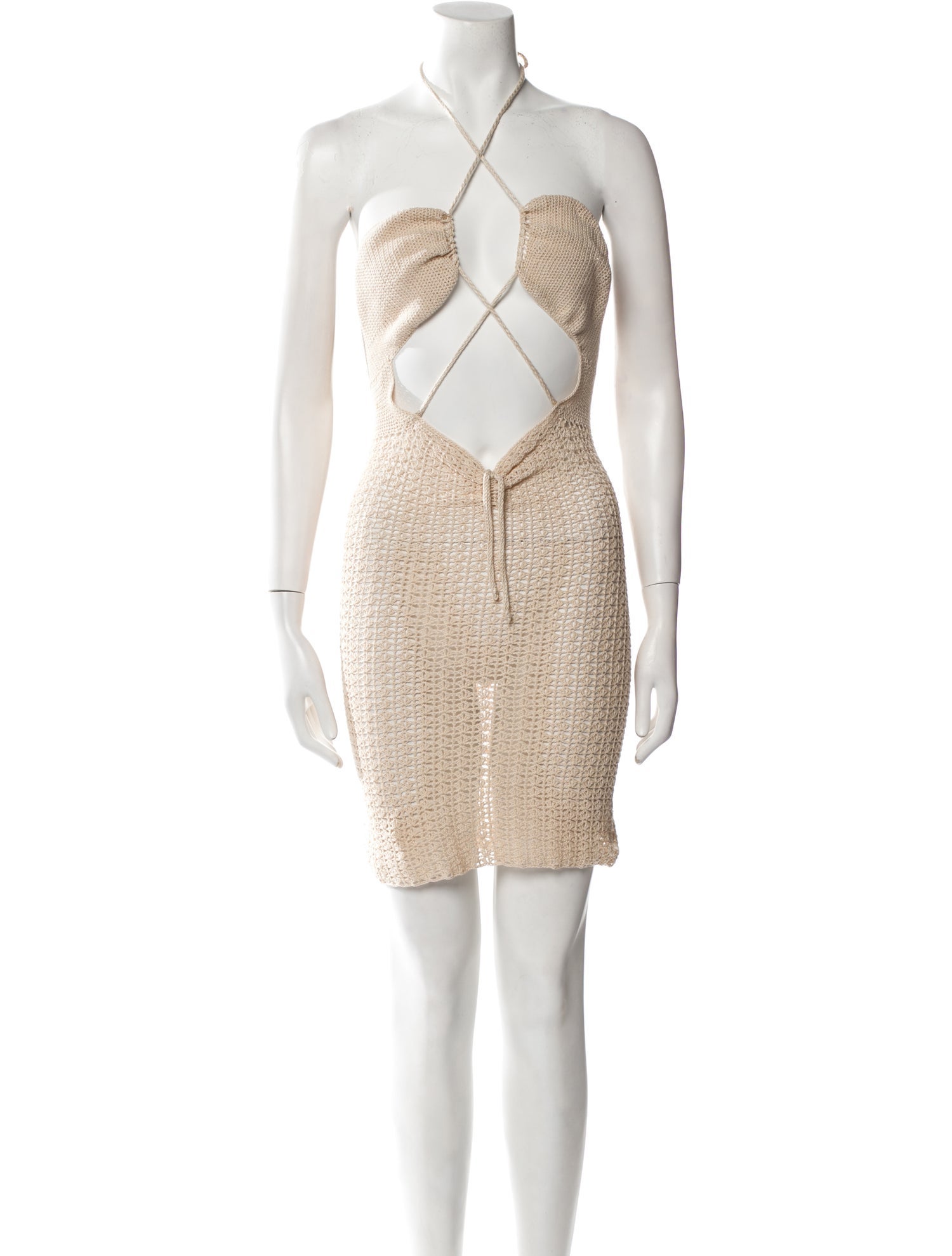 MISBHV Halterneck Mini Dress