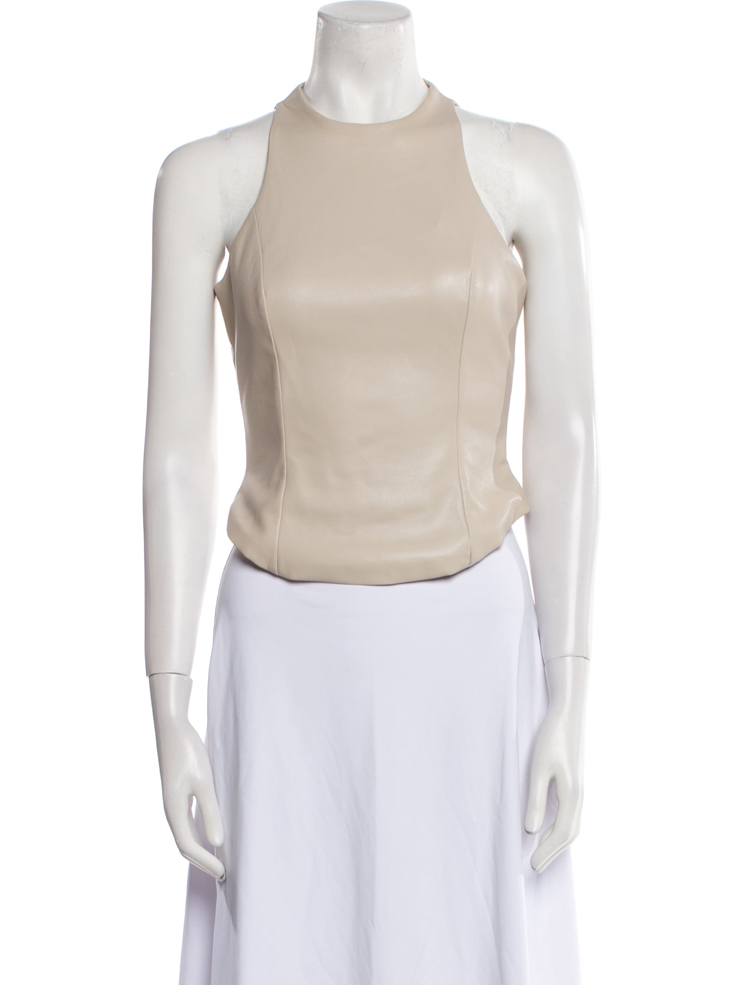 MISBHV Halterneck Sleeveless Crop Top