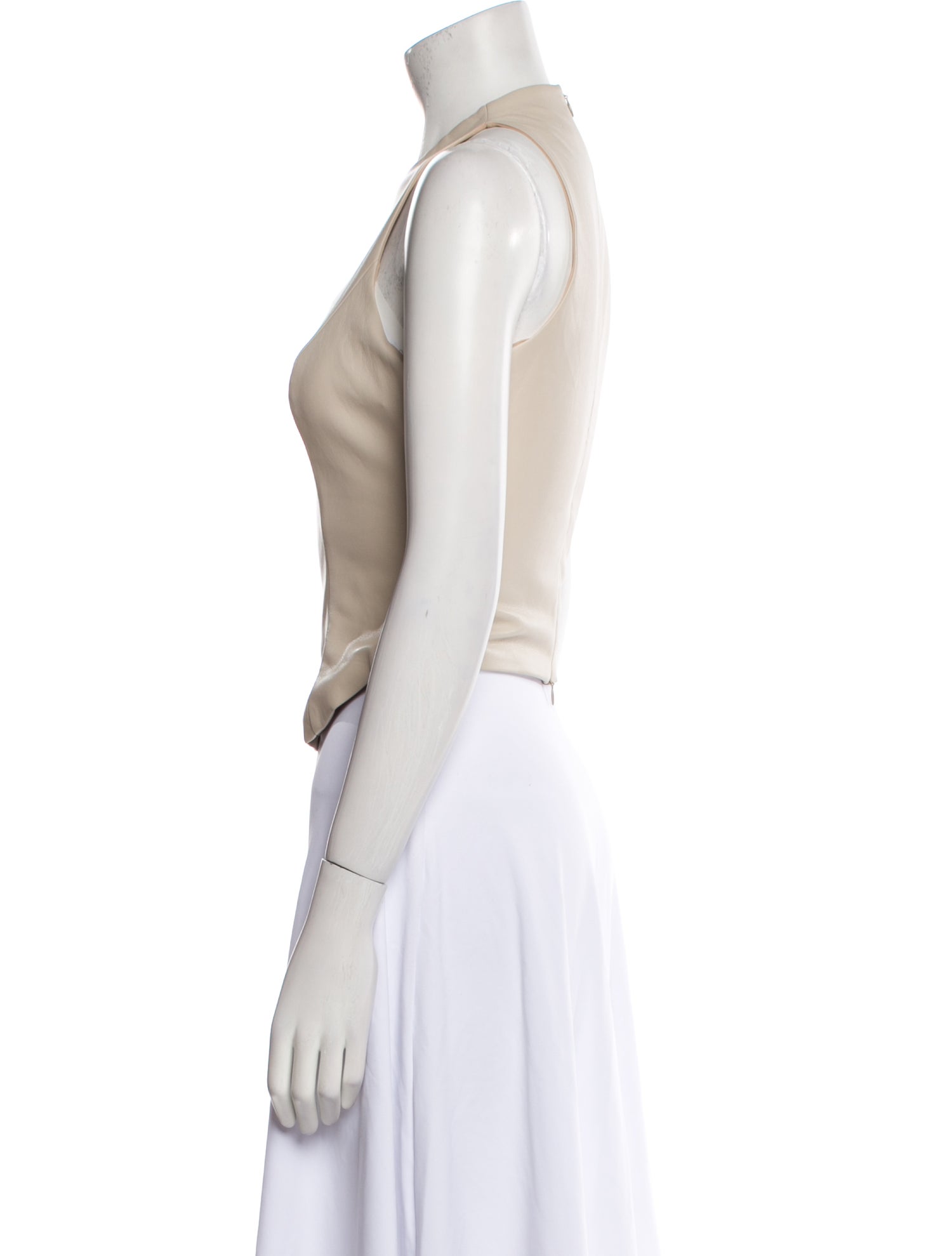 MISBHV Halterneck Sleeveless Crop Top