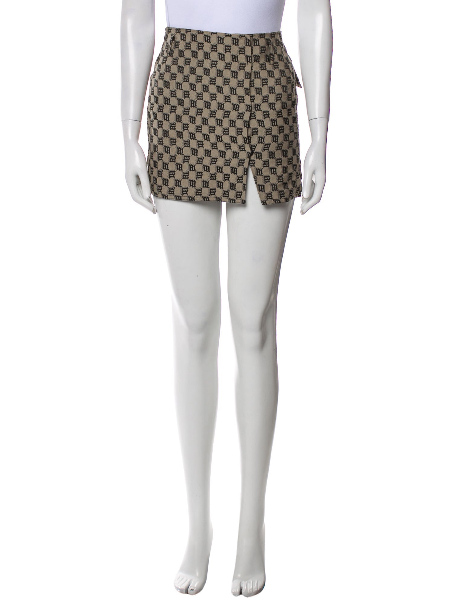 MISBHV Printed Mini Skirt