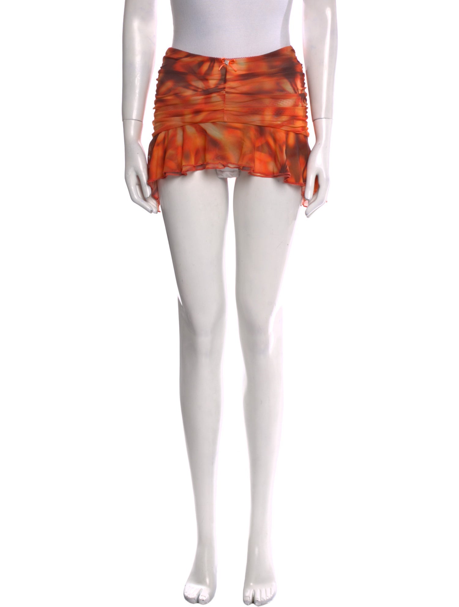 MISBHV Tie-Dye Print Mini Skirt