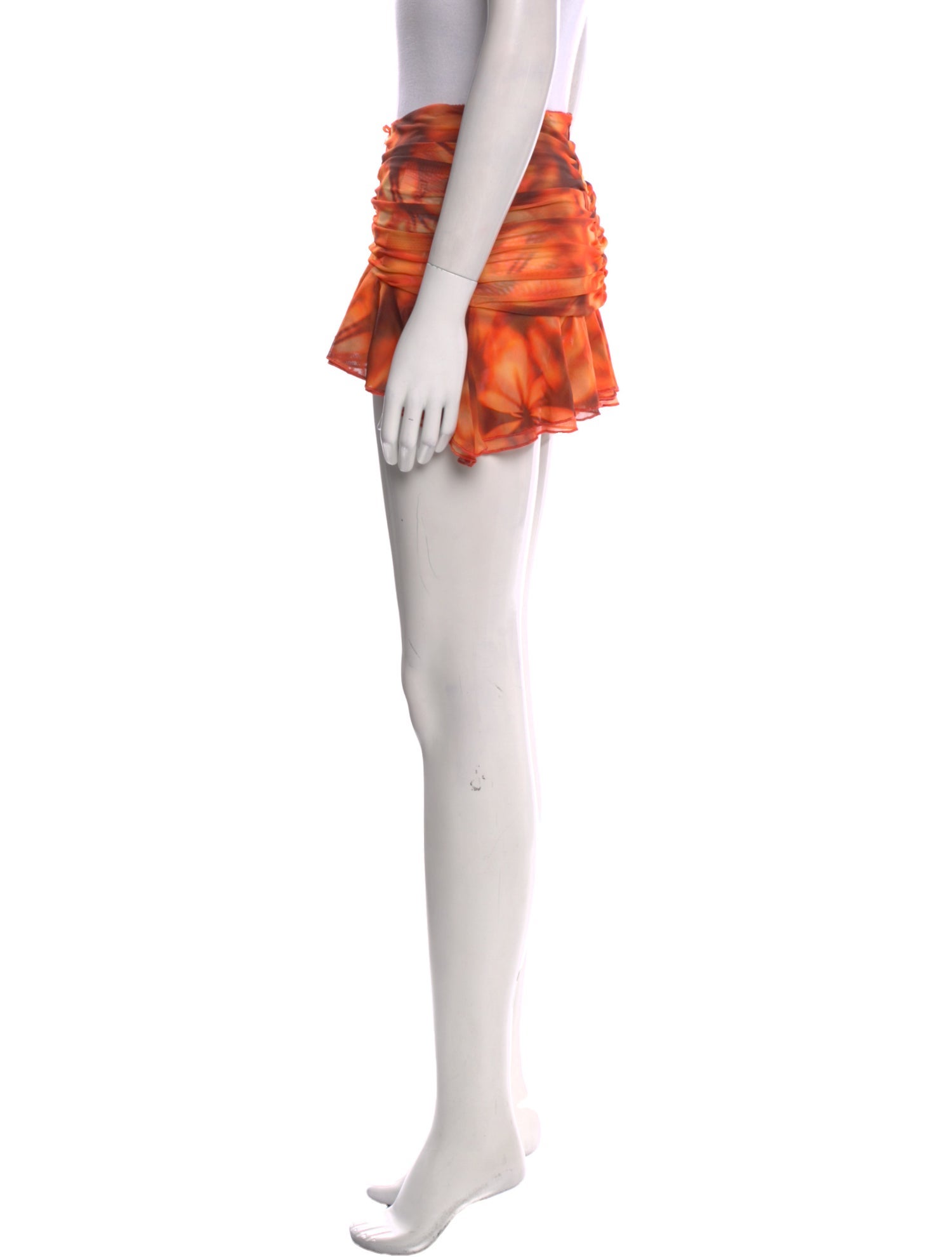 MISBHV Tie-Dye Print Mini Skirt