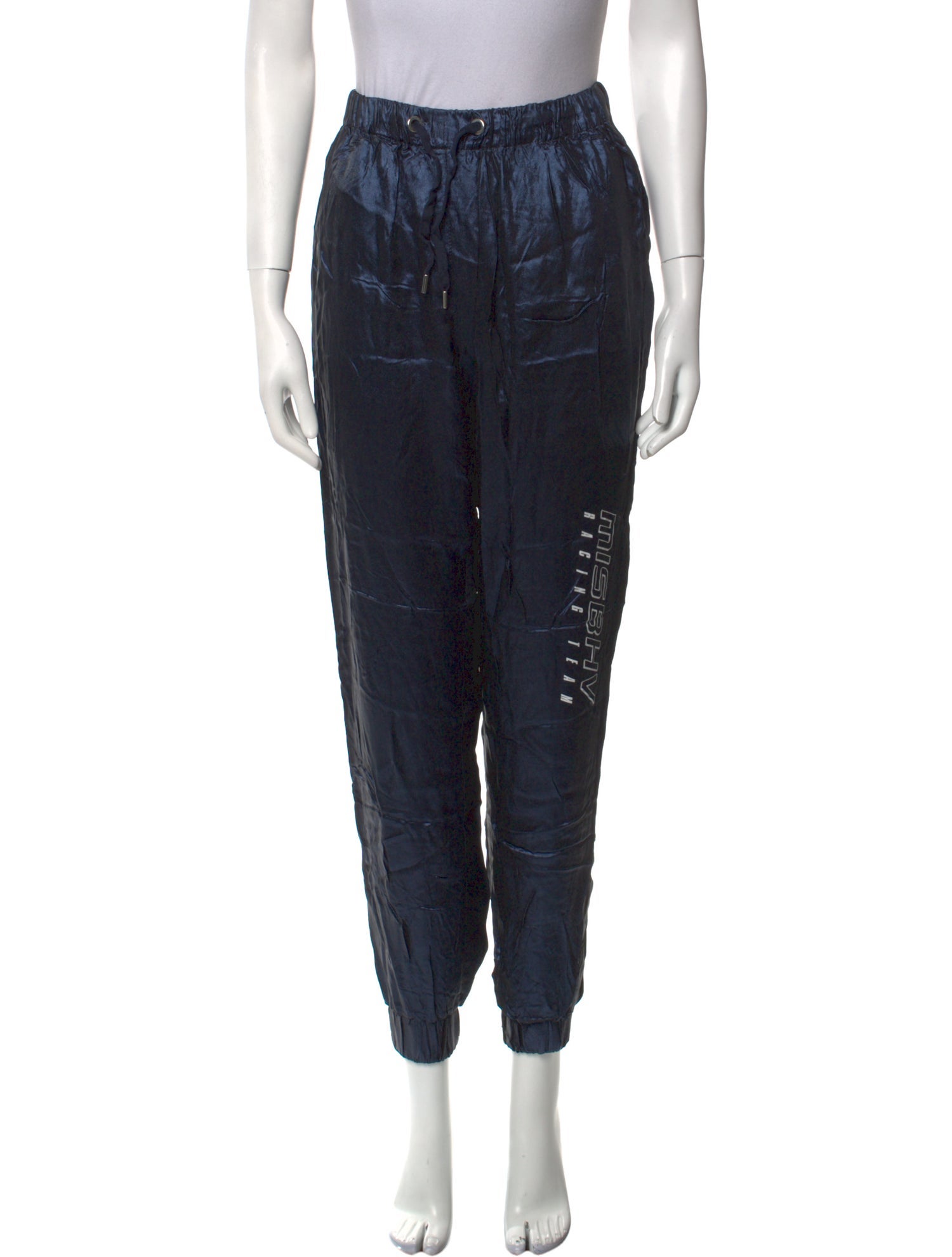 MISBHV Graphic Print Skinny Leg Pants