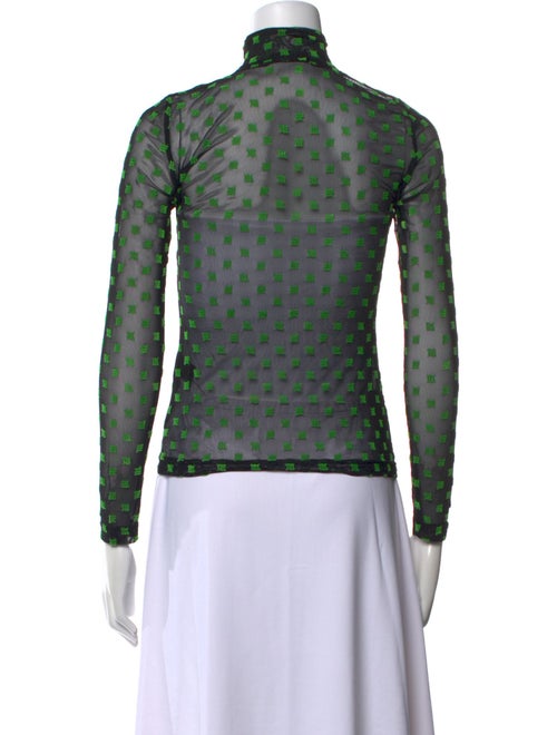 MISBHV Printed Turtleneck Top