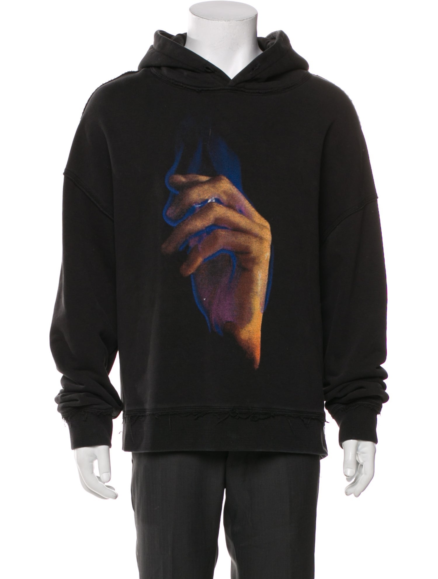 MISBHV Graphic Print Crew Neck Hoodie