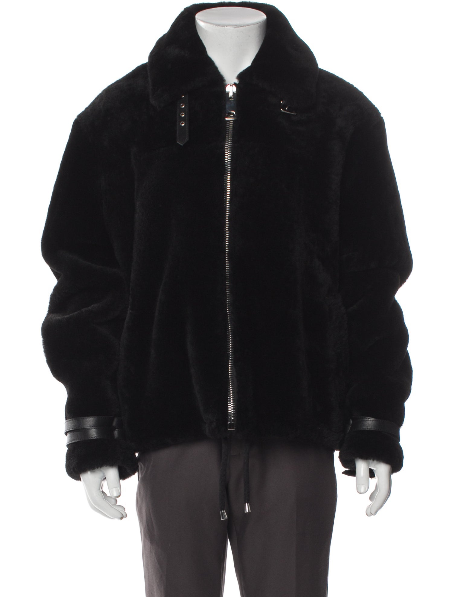 MISBHV Leather Bomber Jacket