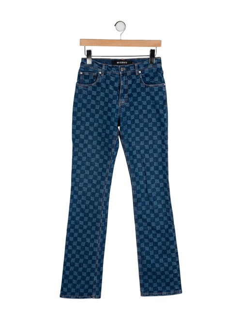 MISBHV Mid-Rise Straight Leg Jeans