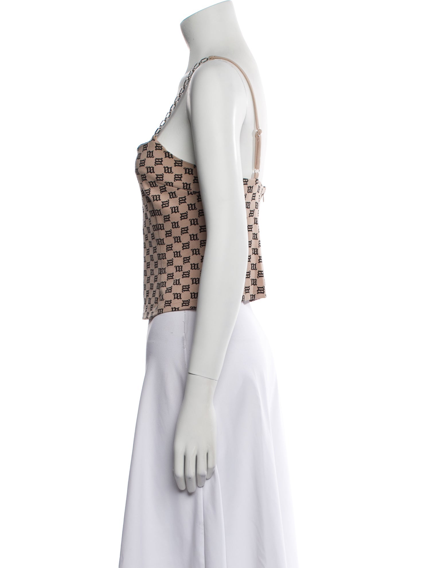 MISBHV Nylon Printed Crop Top