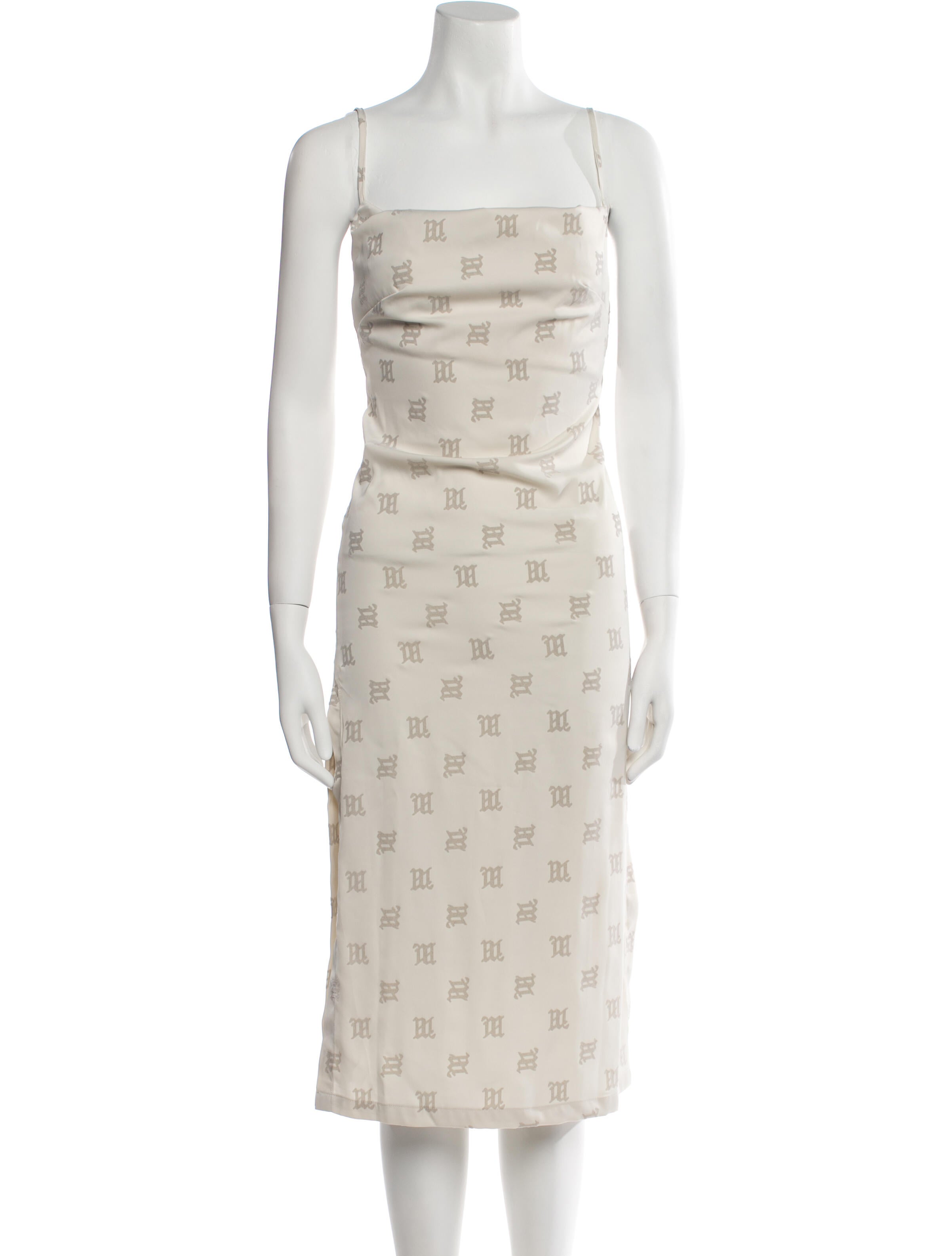 MISBHV Printed Midi Length Dress