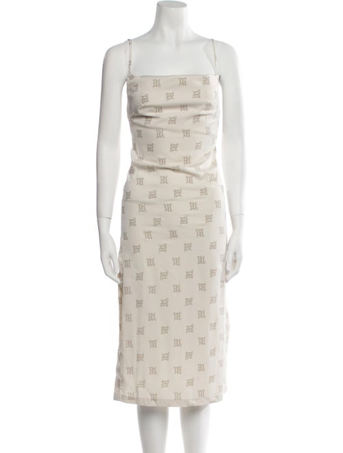 MISBHV Printed Midi Length Dress