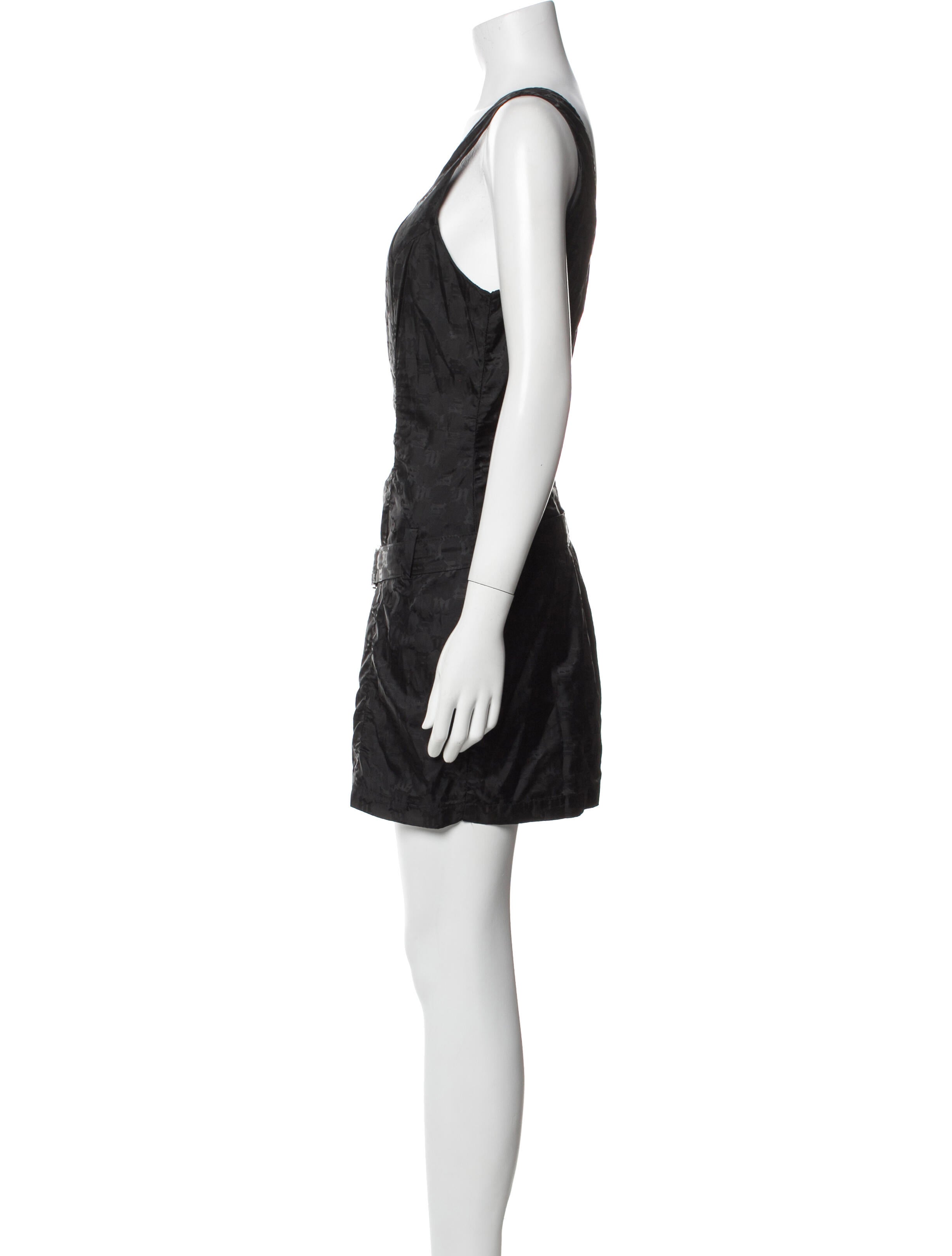 MISBHV Square Neckline Mini Dress