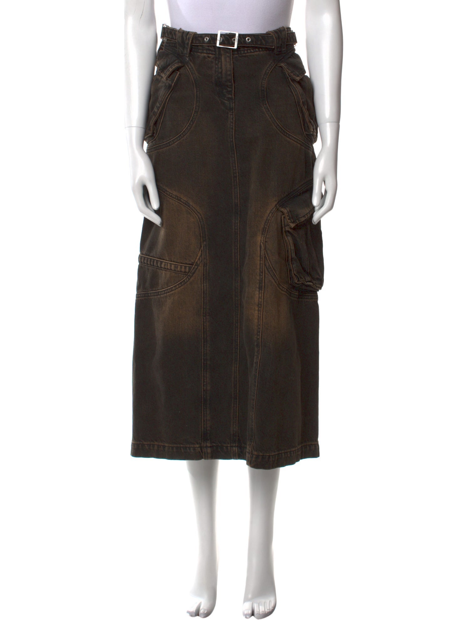 MISBHV Midi Length Skirt