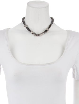 MISBHV Bead Choker Necklace