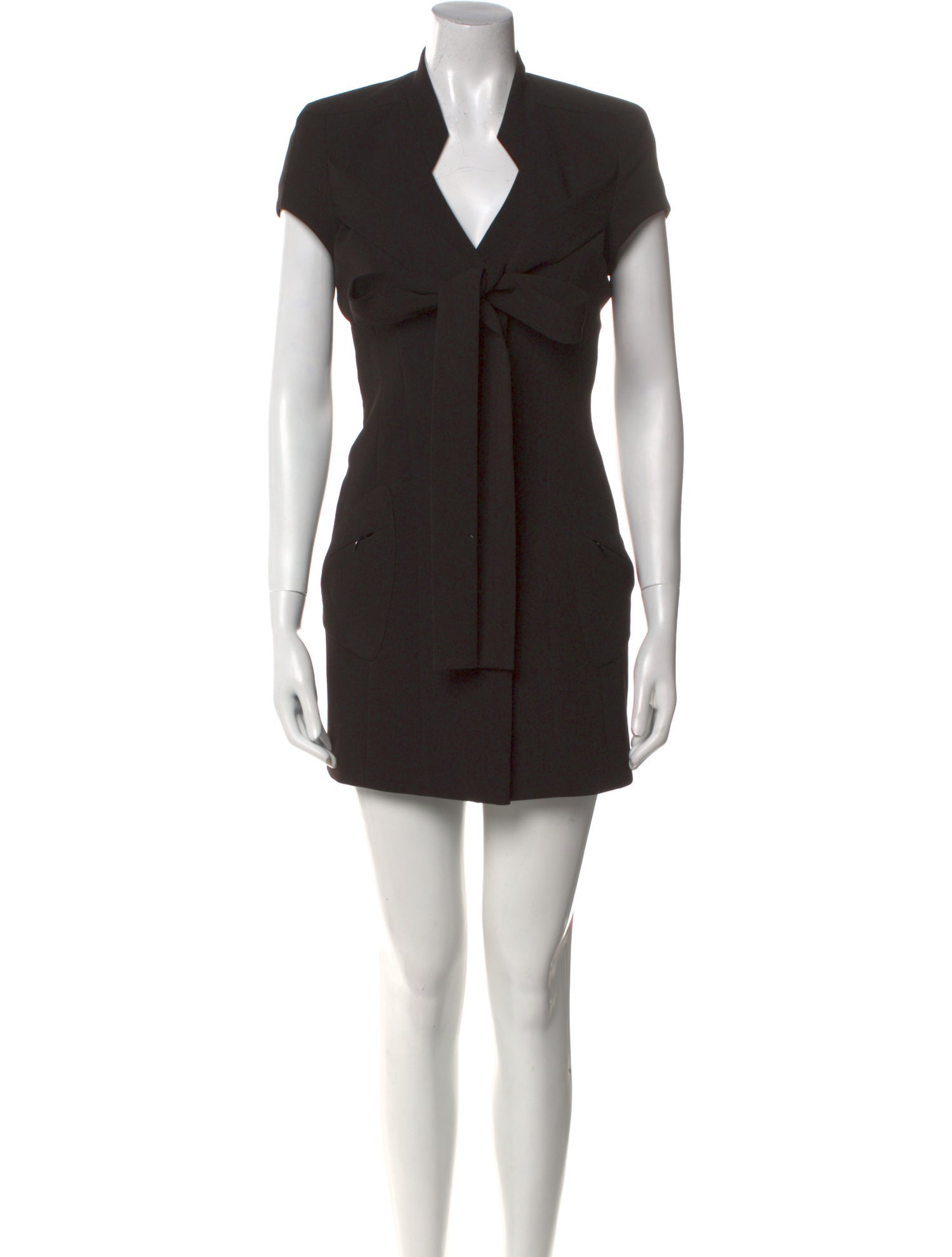 MISBHV V-Neck Mini Dress