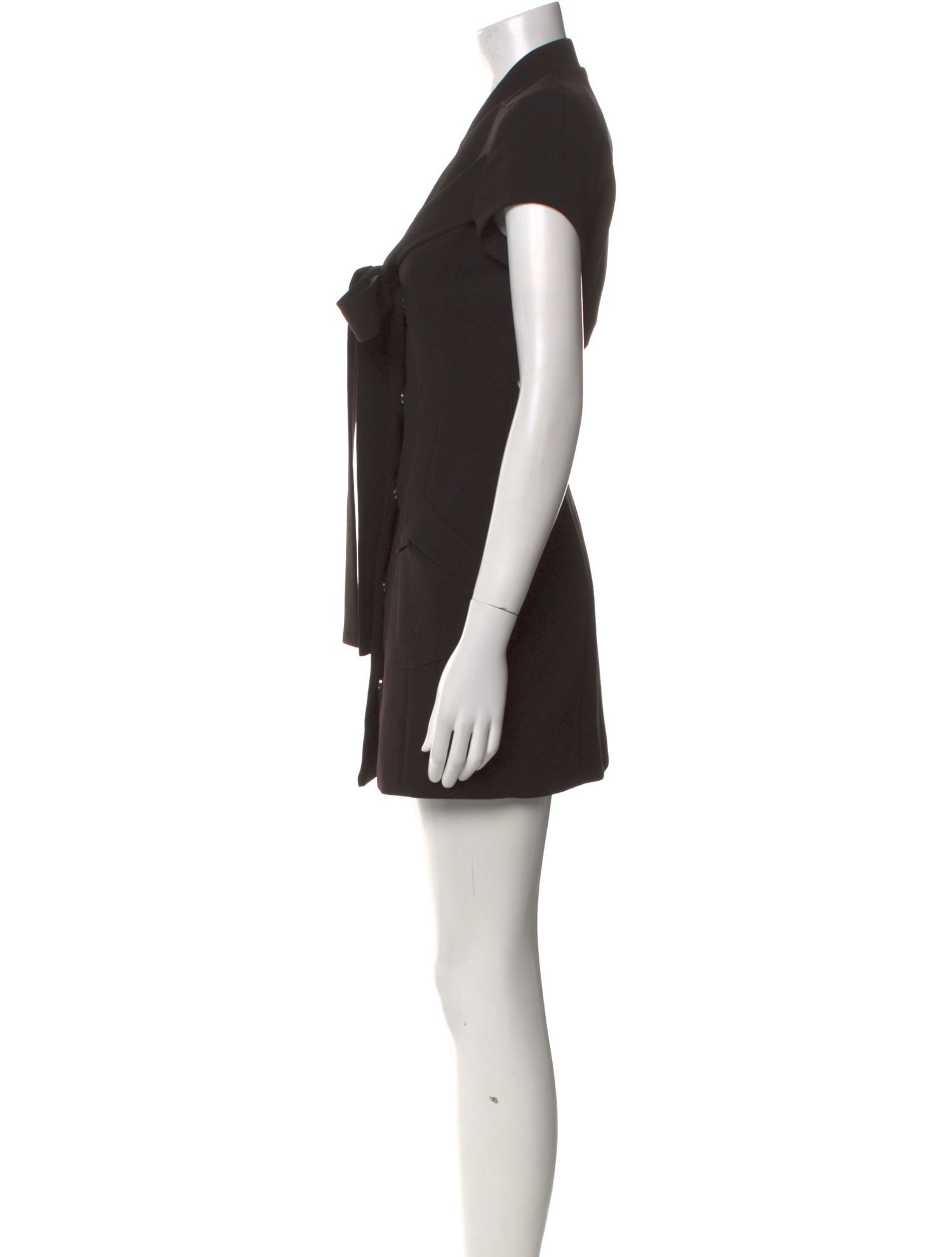 MISBHV V-Neck Mini Dress