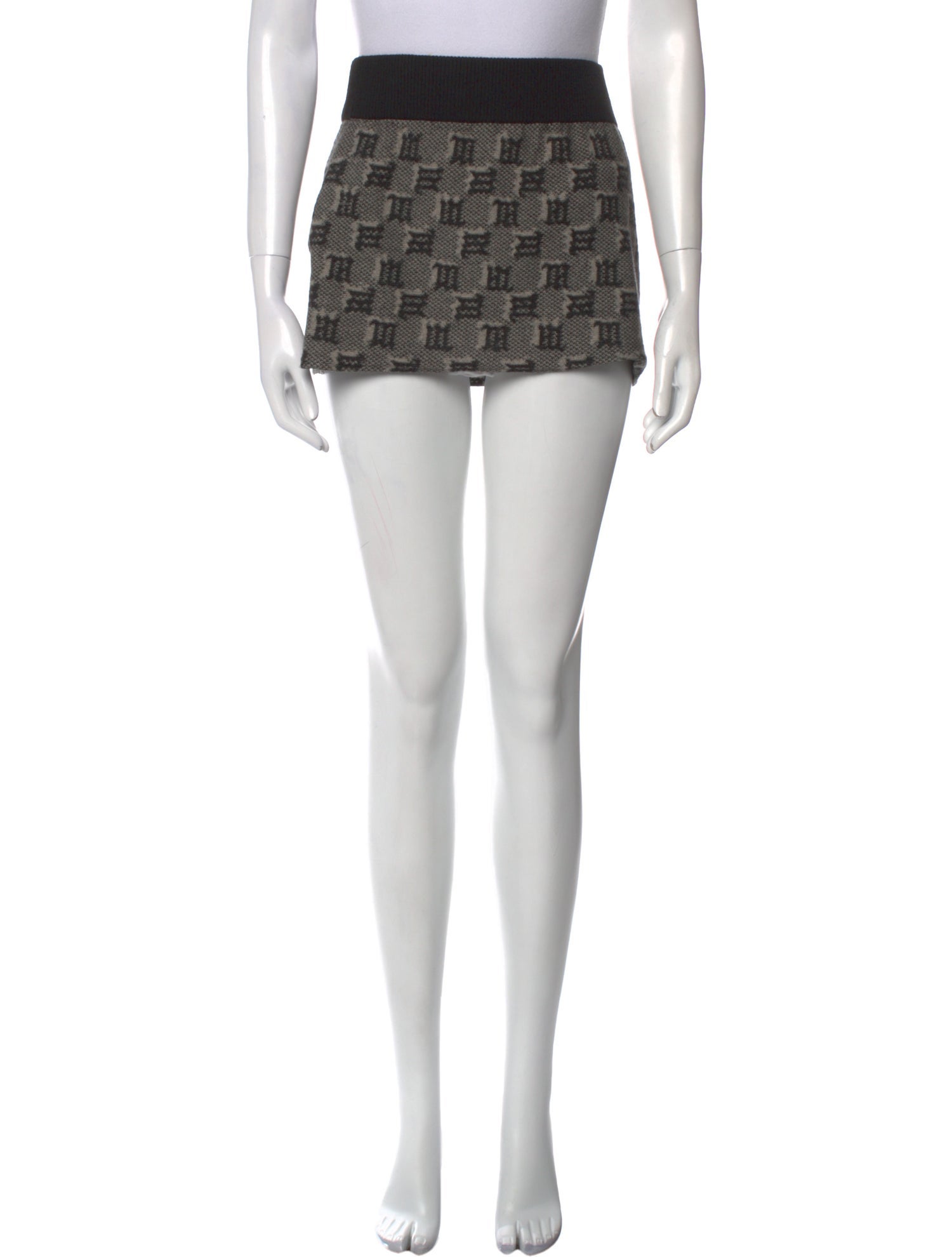 MISBHV Wool Mini Skirt