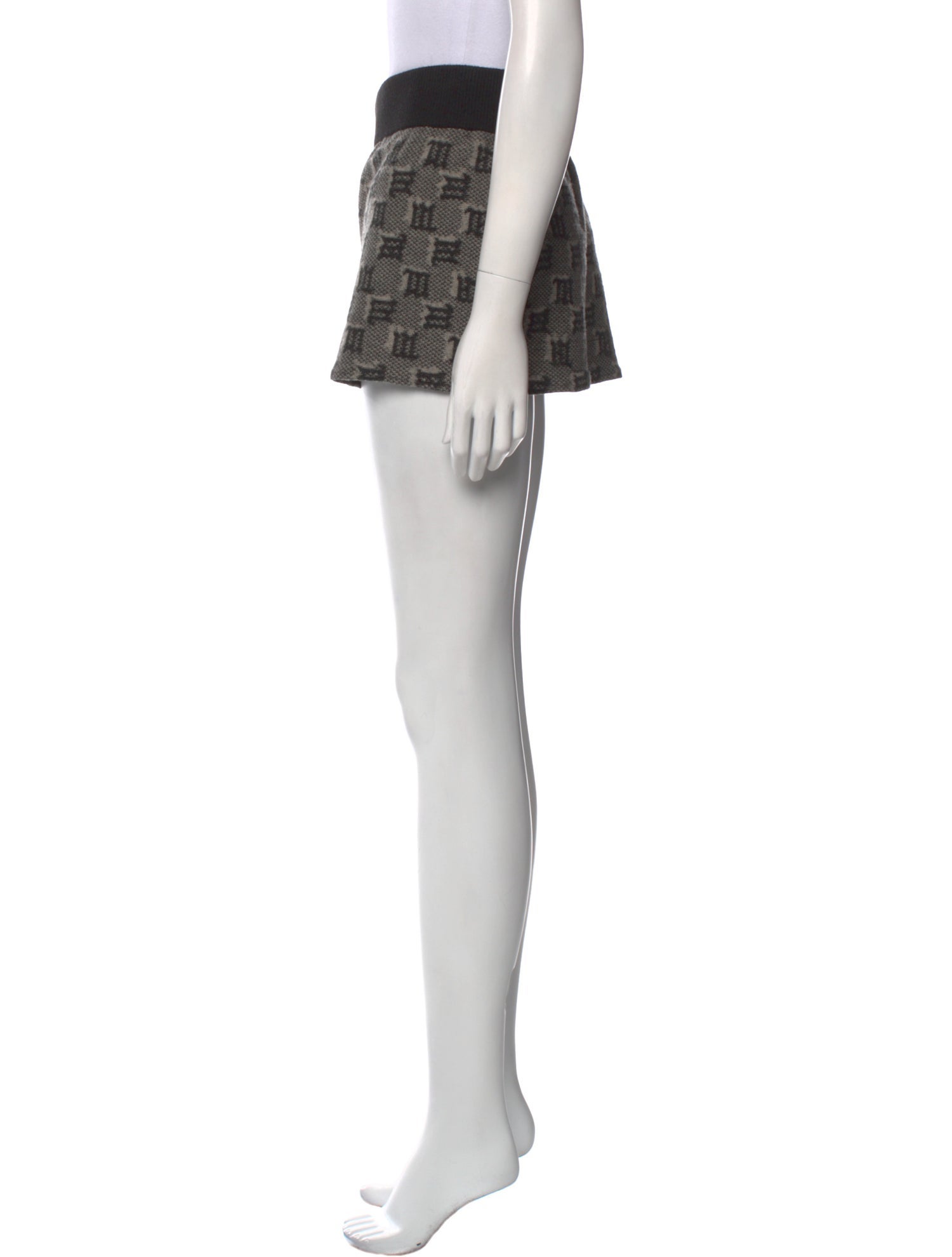 MISBHV Wool Mini Skirt