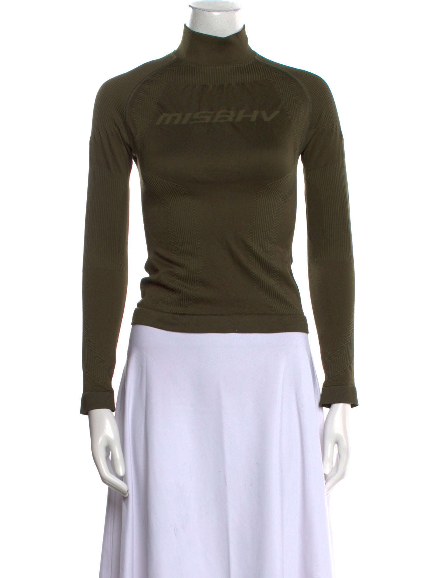 MISBHV Turtleneck Long Sleeve Top