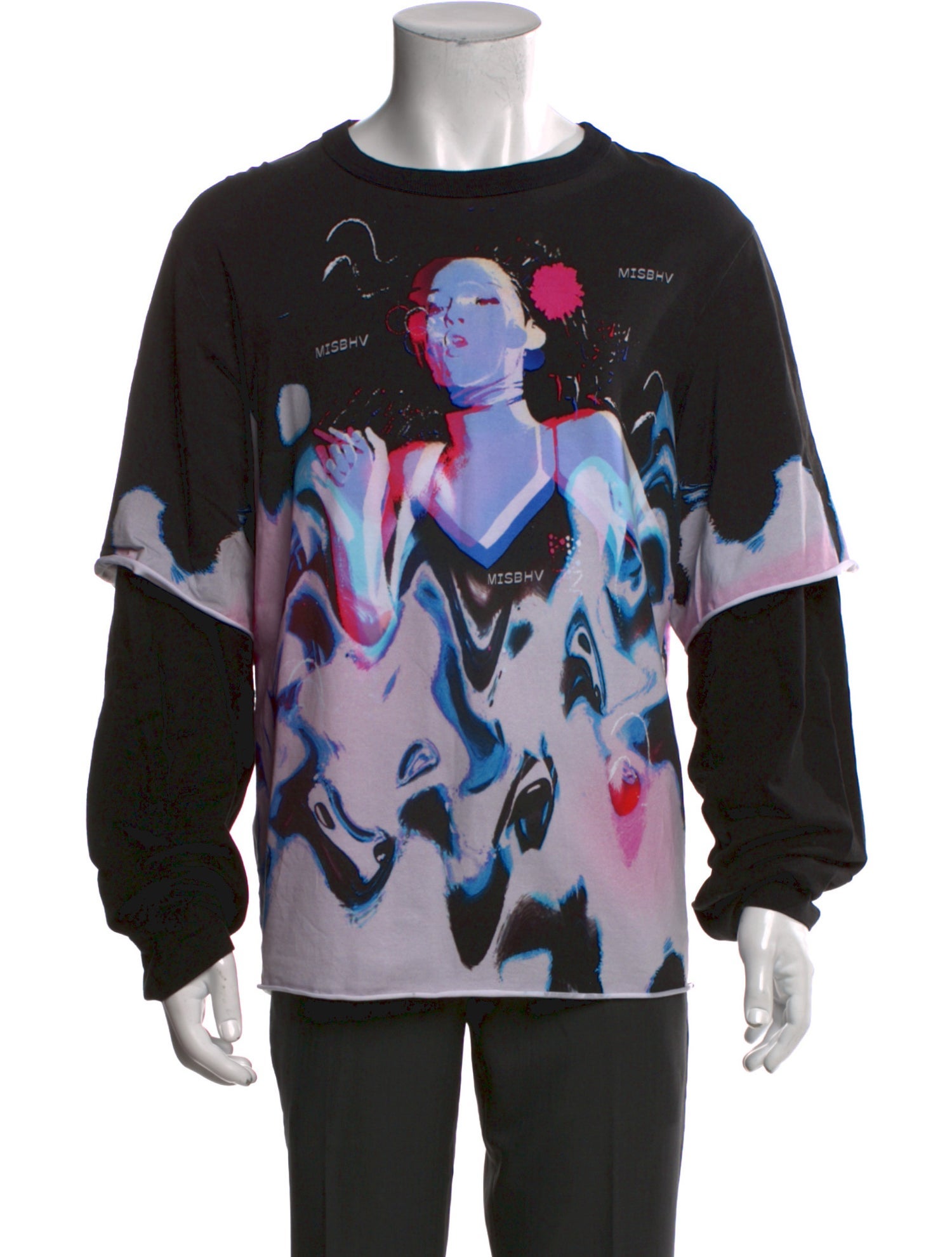 MISBHV Printed Crew Neck T-Shirt