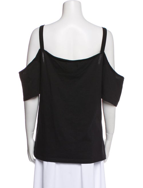 MISBHV Graphic Print V-Neck T-Shirt