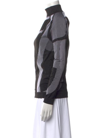 MISBHV Colorblock Pattern Turtleneck Sweatshirt